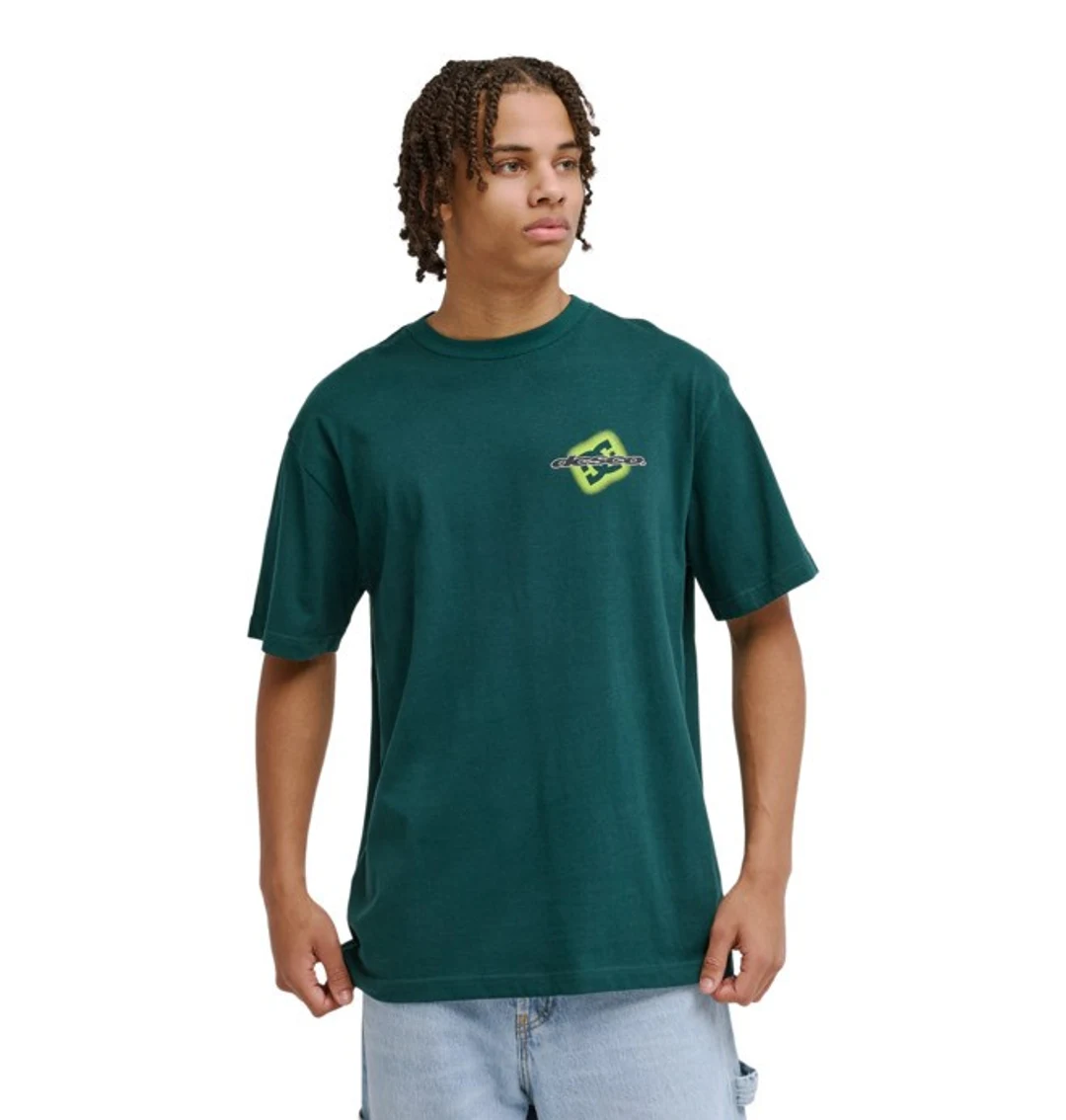 Blur Mark - T-Shirt à manches courtes Vert Homme