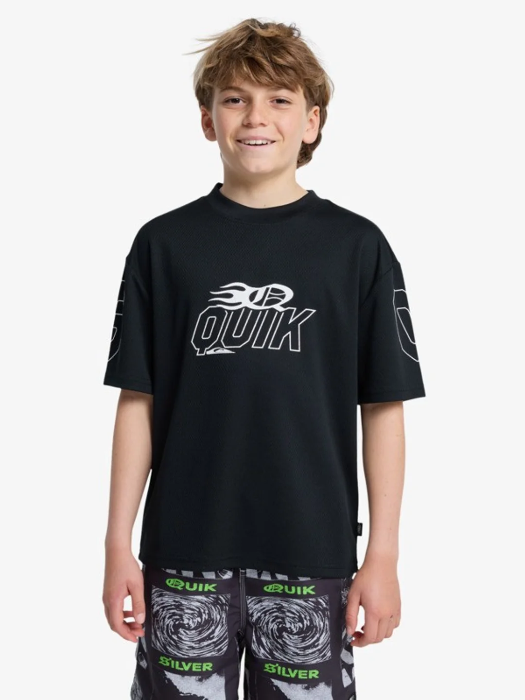 Mercury Americana - T-Shirt à manches courtes pour Garçon 8-16 ans Noir