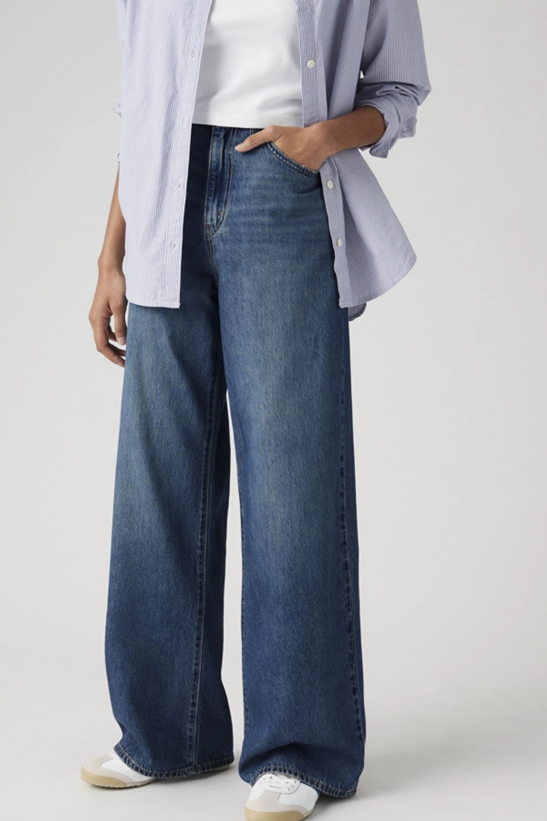 Levi's Jean Cinch Baggy - Femme - Bleu / Invested Indigo - 31X33 - 2
