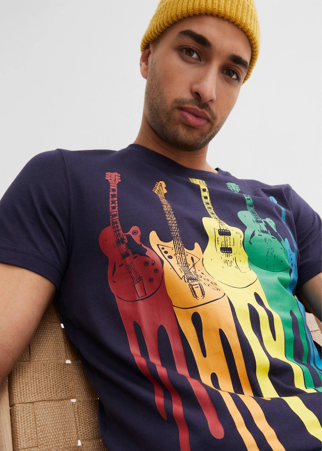 T-shirt 100% coton, slim - 3