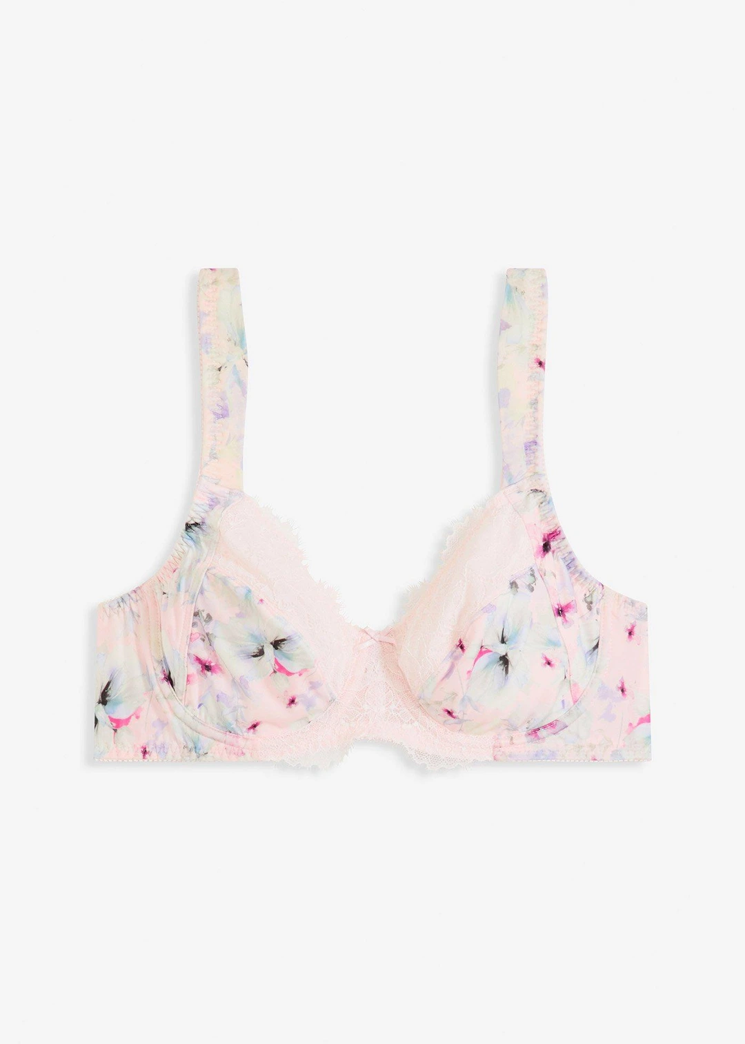 Soutien-gorge à armatures et bretelles rembourrées