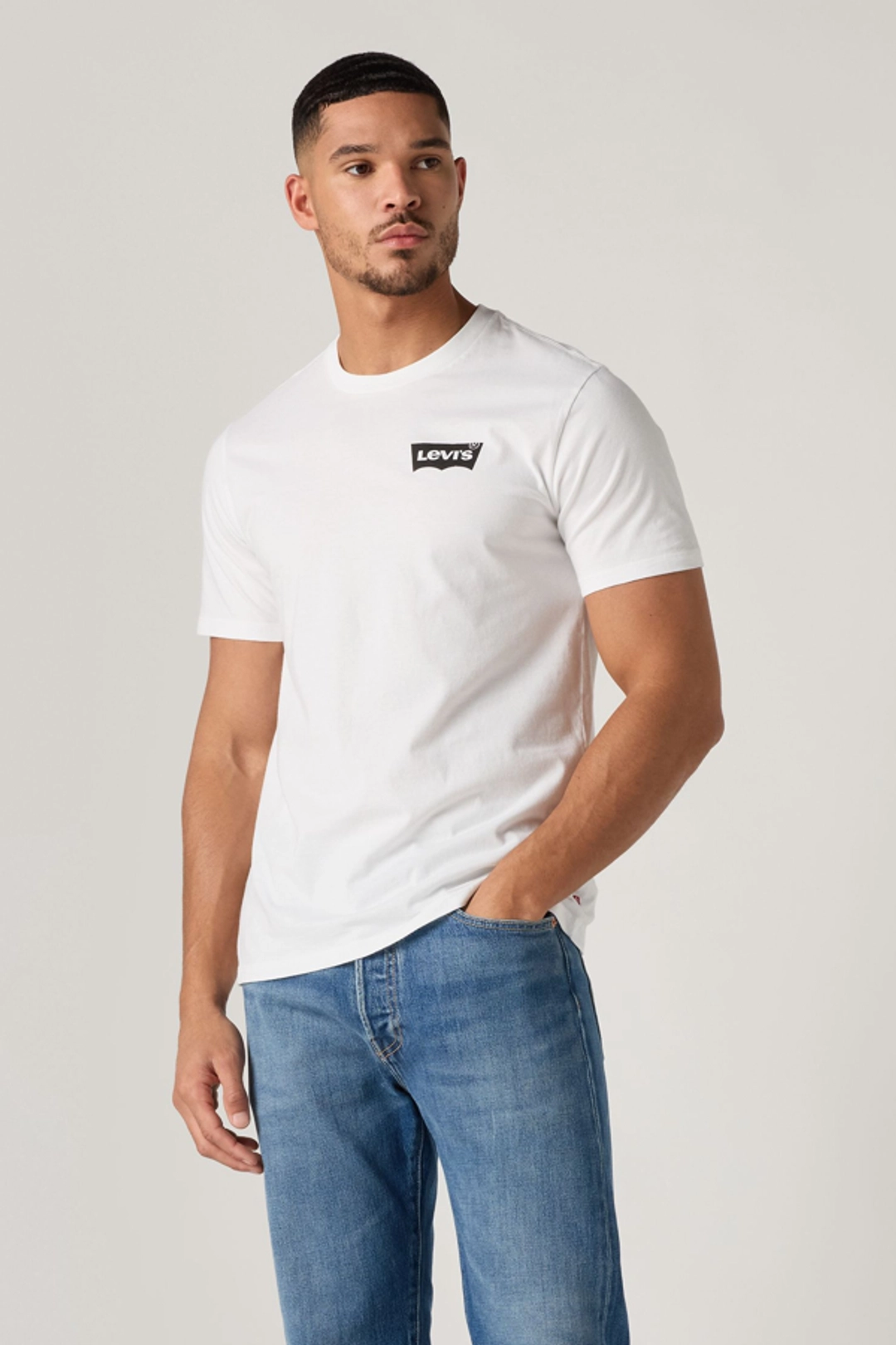 Levi's T Shirt Graphique Classic - Homme - Noir / Color Bw Caviar - 2XL - 2