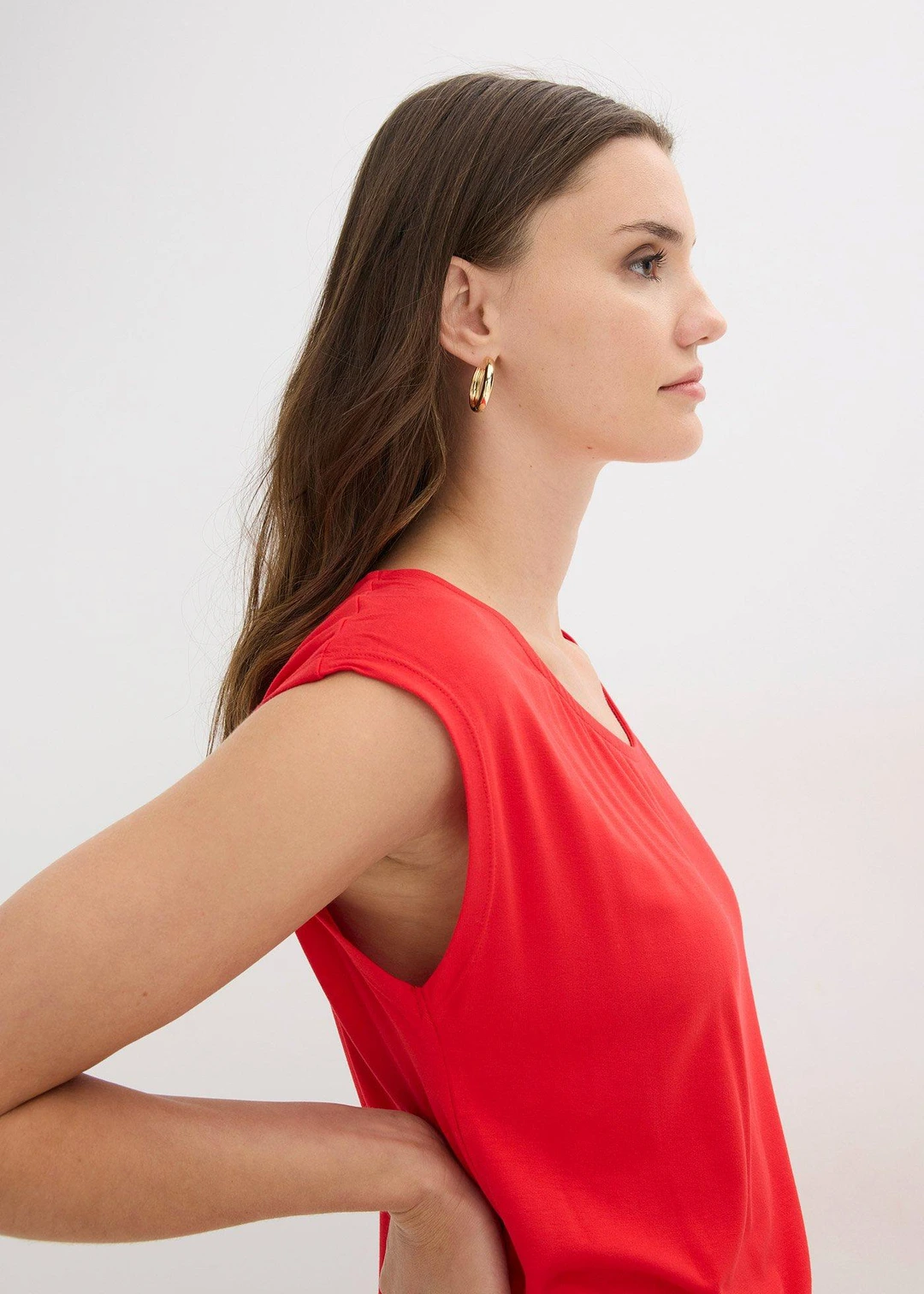 T-shirt en viscose extensible - 3