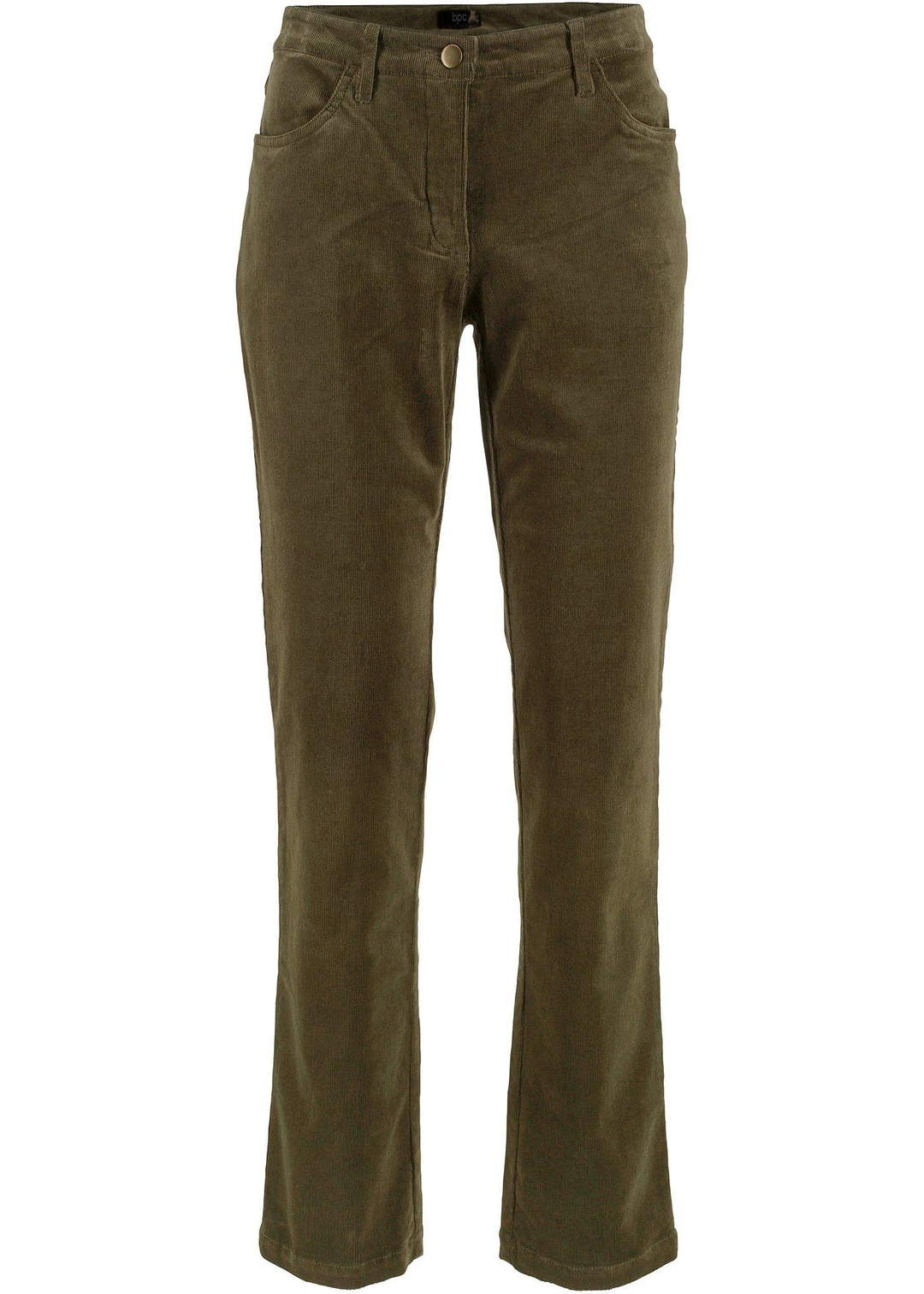 Pantalon extensible en velours côtelé