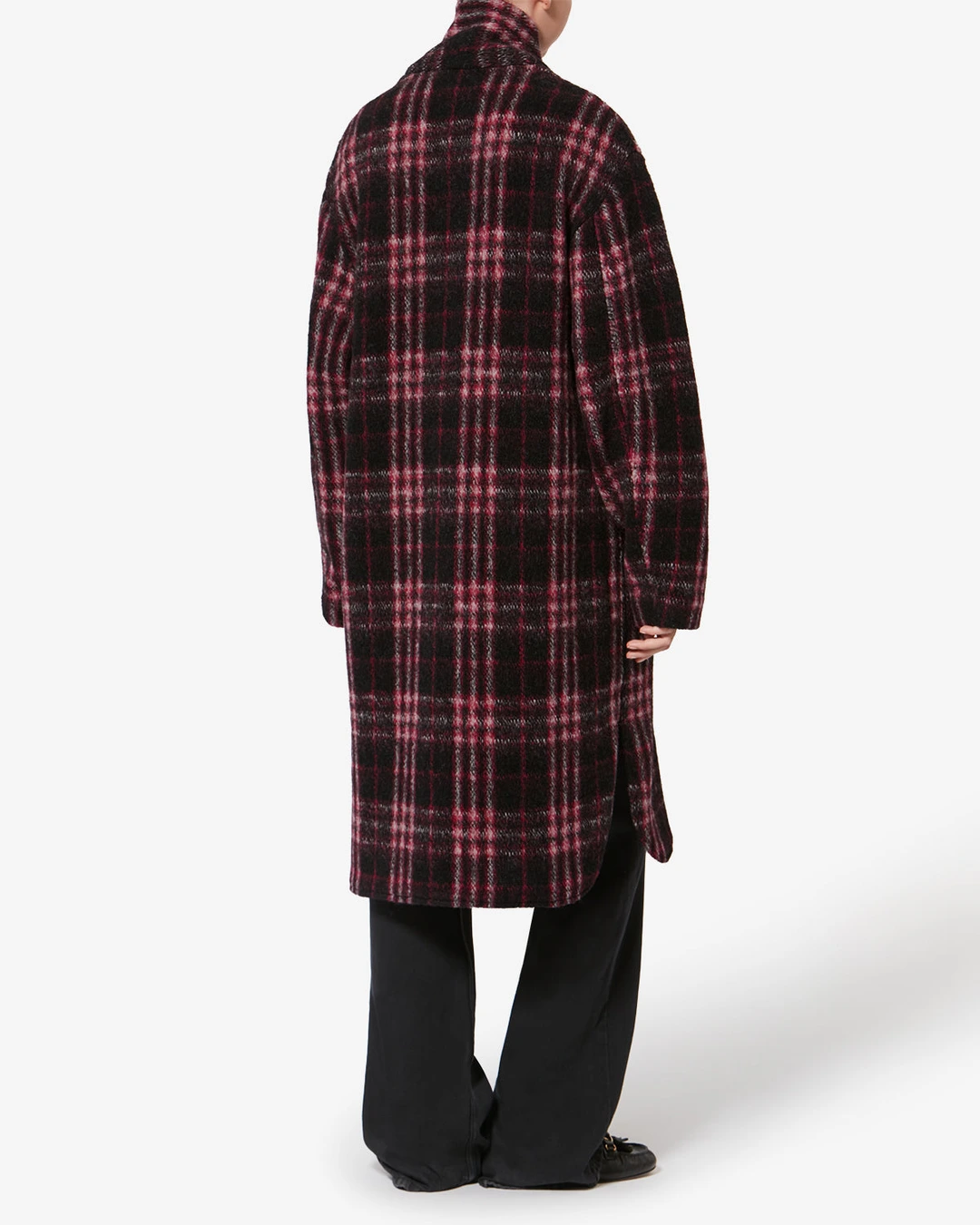 Manteau Gabriel - Femme - Noir-fuchsia - Taille 42 - Marant Étoile - 3