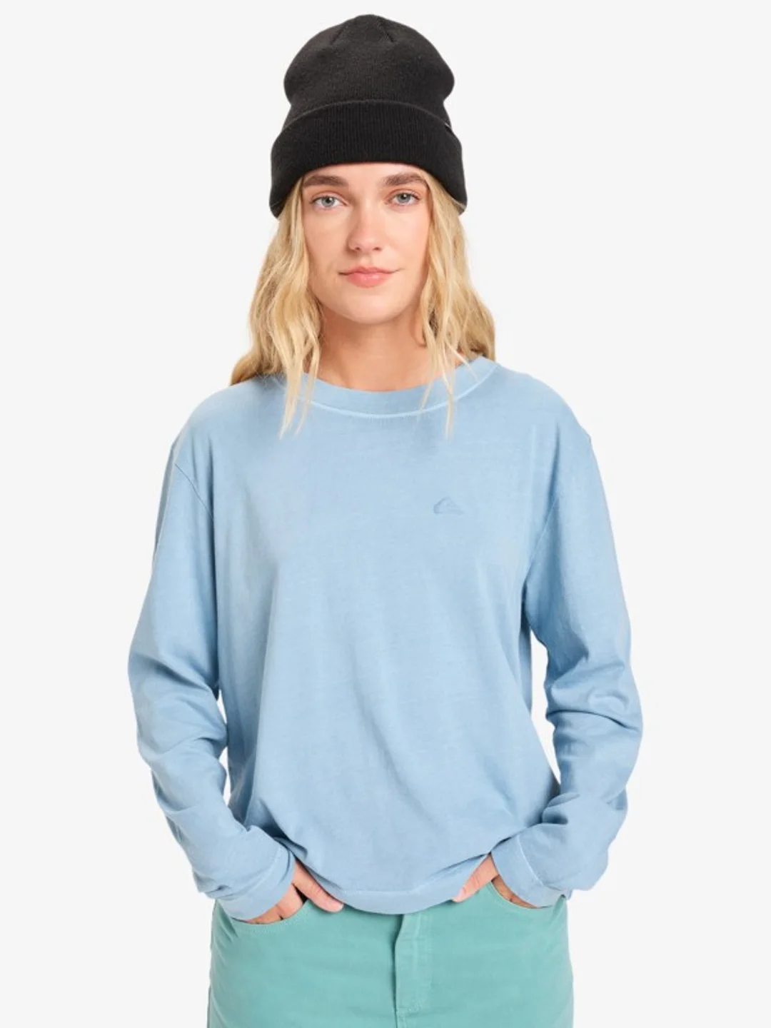 Essential - T-shirt manches longues pour Femme Bleu