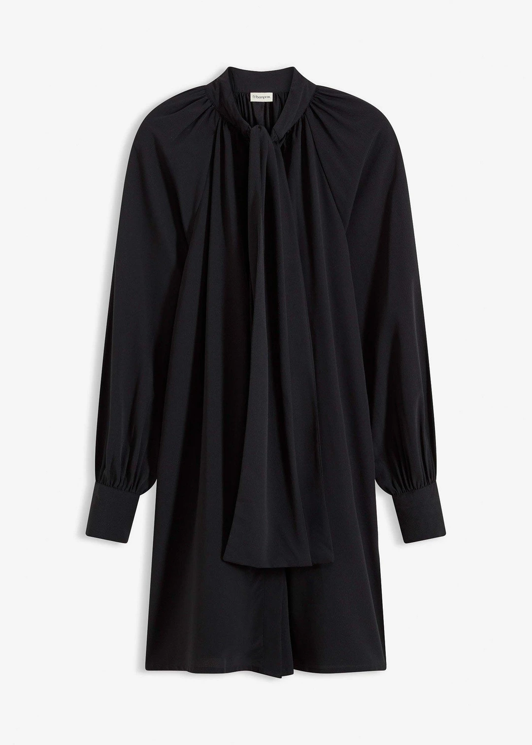 Robe-chemise à col lavallière