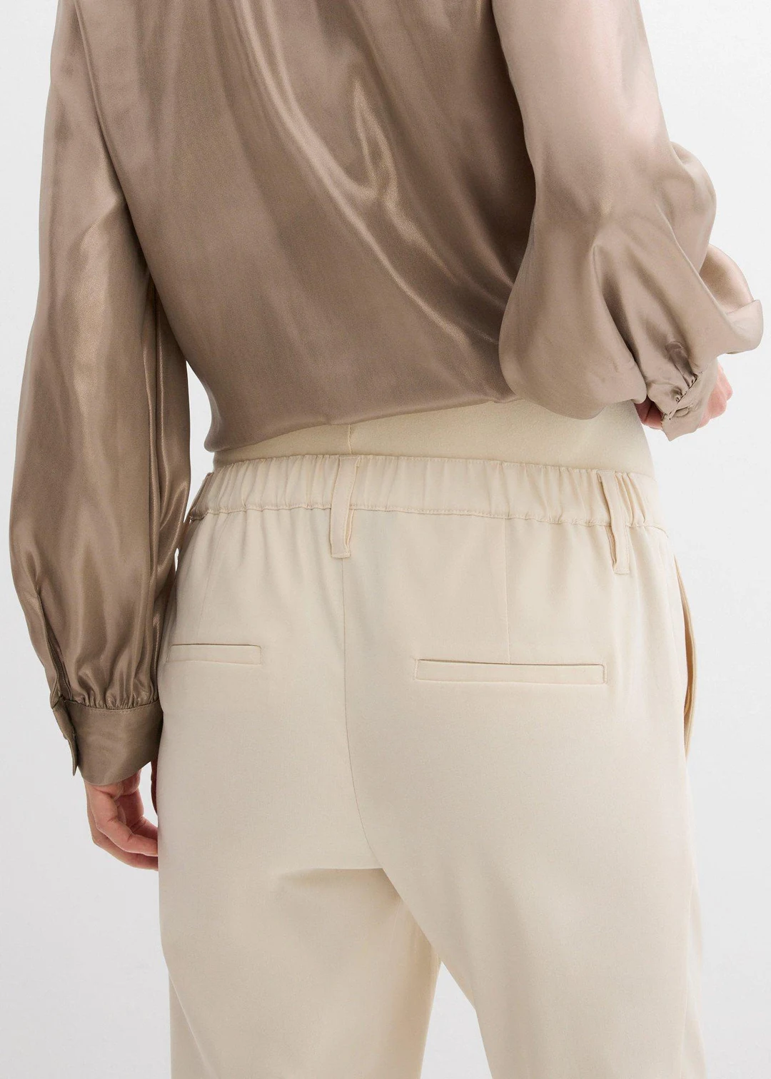 Pantalon de grossesse extensible avec jambes fuselées - 3