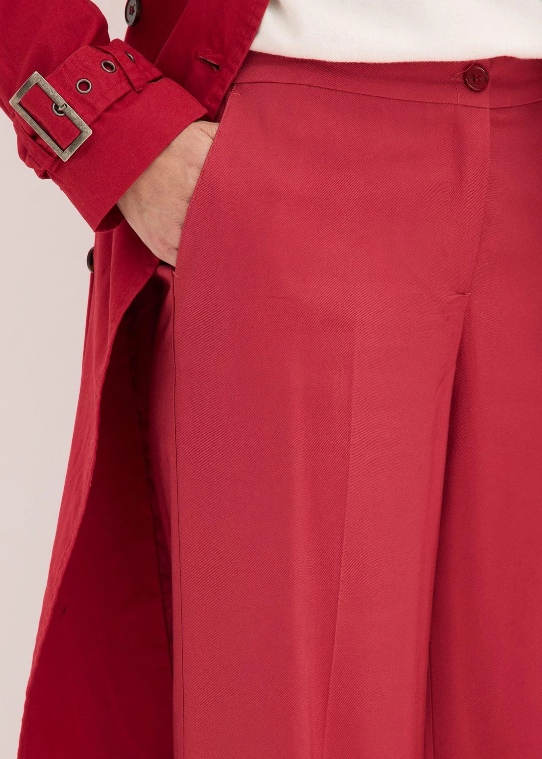 Pantalon large et léger à pinces - 3