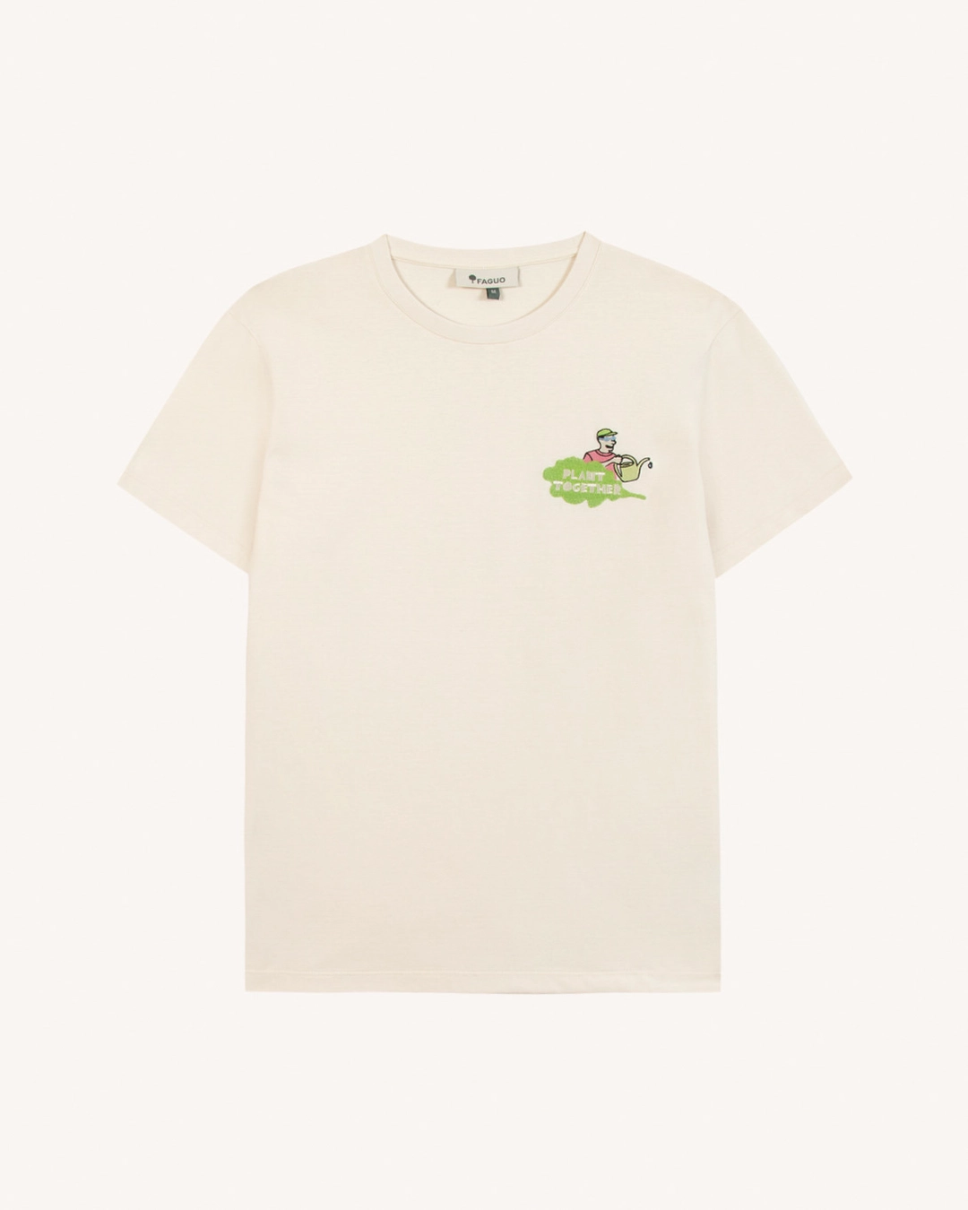 T-shirt vert anis coton - ARCY - 2