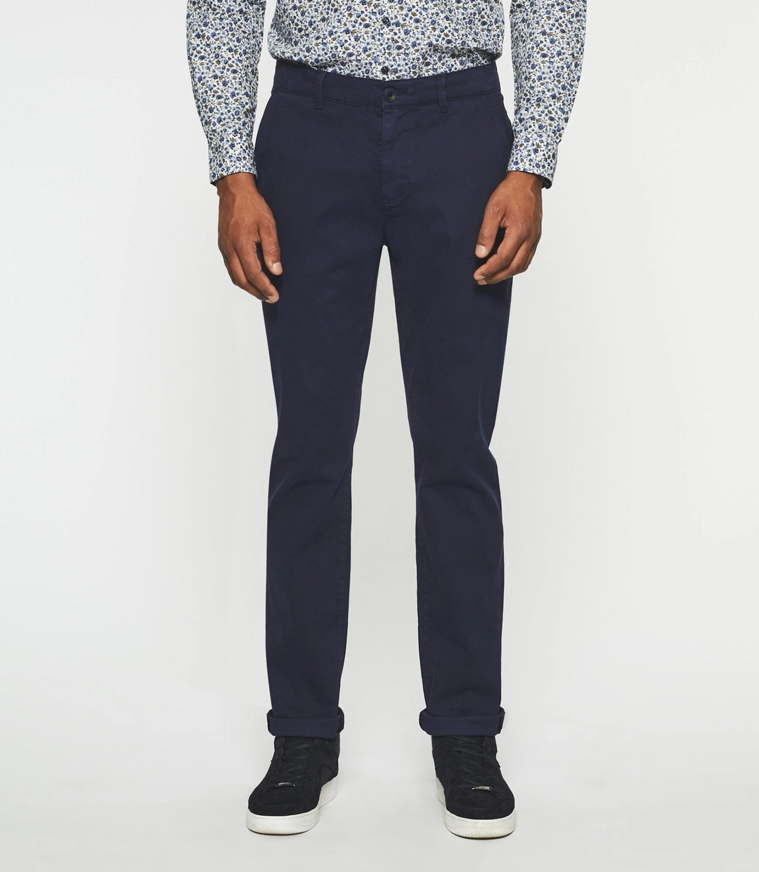 IZAC - Pantalon slack slim marine VITAMINE