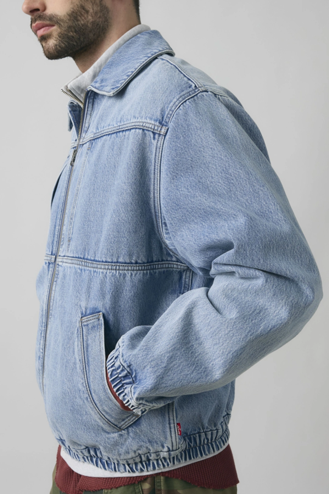 Levi's Veste Jaanai - Homme - Bleu / Cloudy Days - 2XL - 2