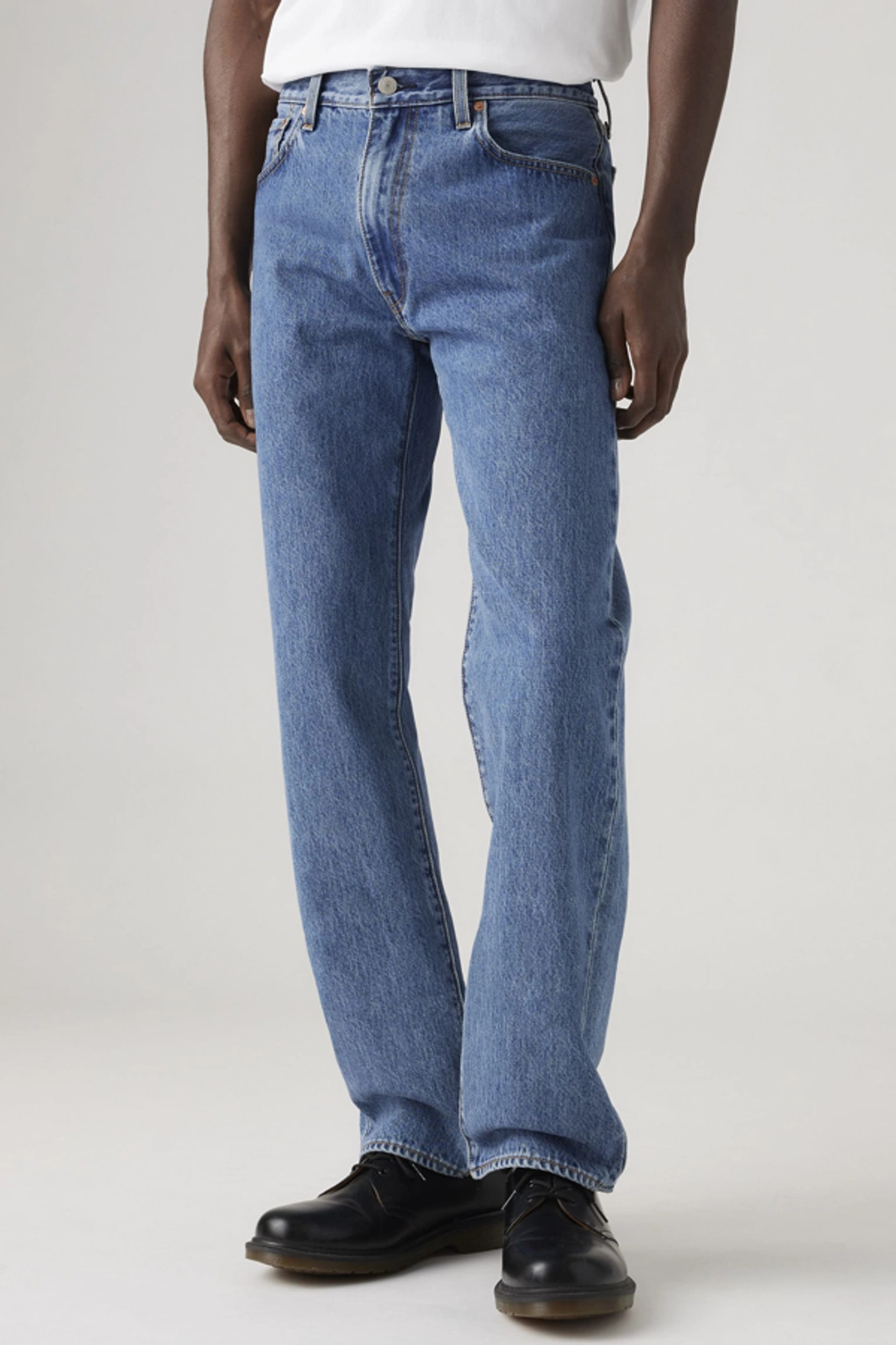 Levi's Jean 555 Relaxed Straight - Homme - Bleu / Welcome To The Game - 40X32 - 2