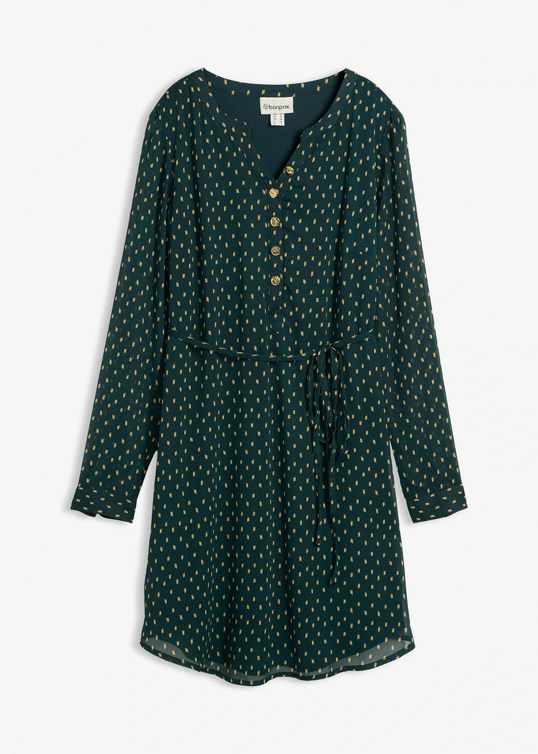 Robe de grossesse et d’allaitement en voile imprimé