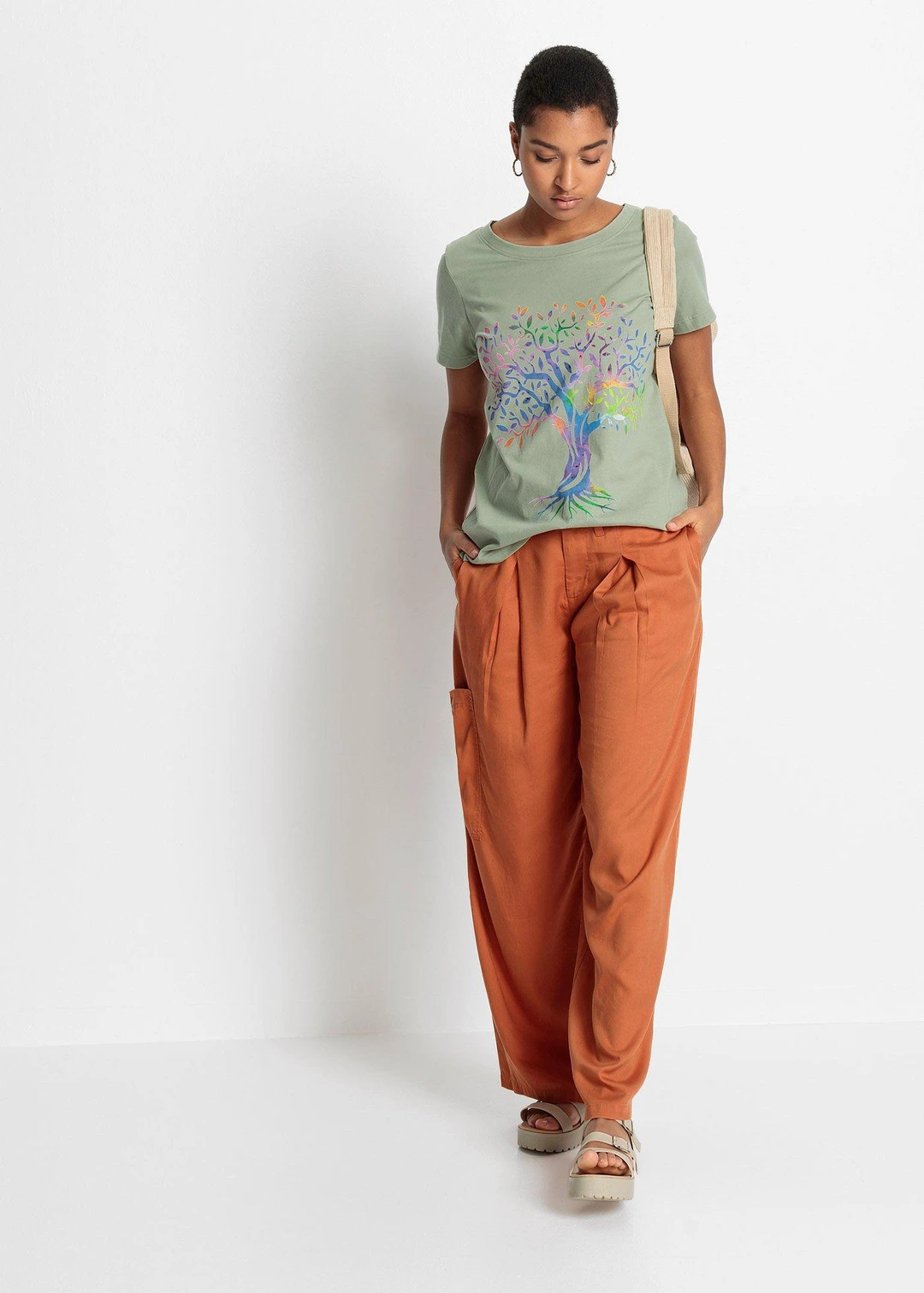 T-shirt coton imprimé - 2