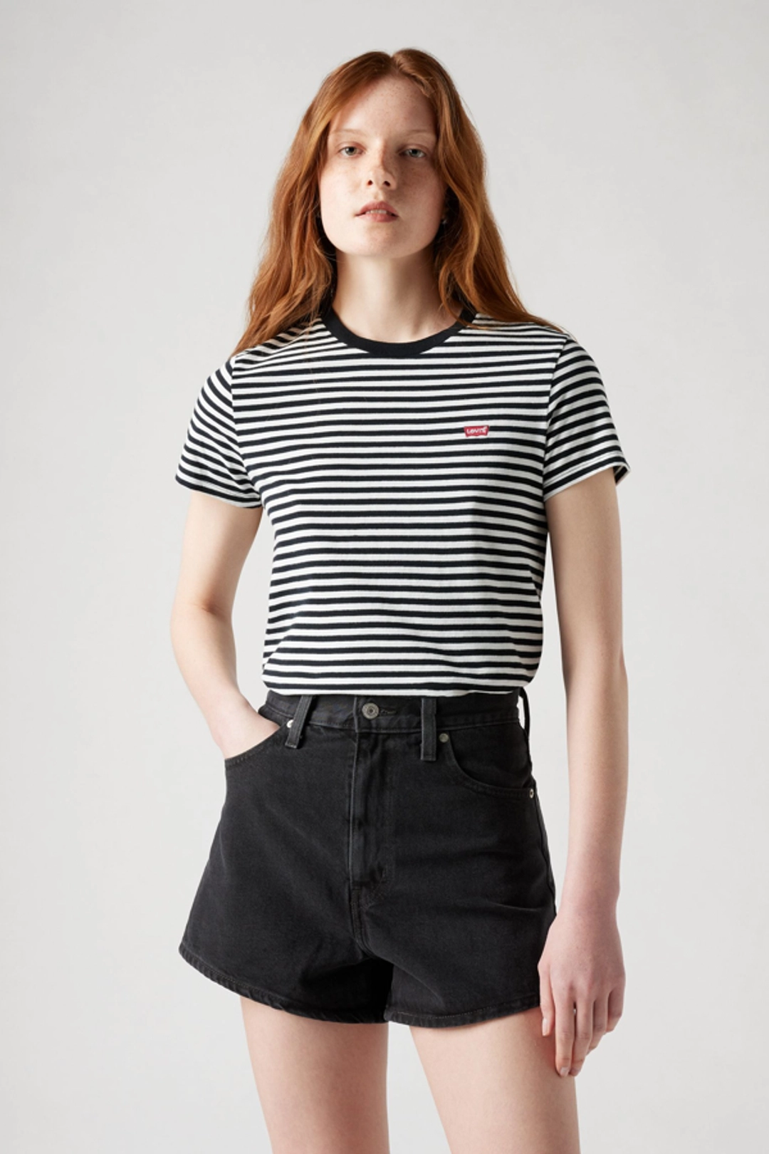 Levi's T Shirt Perfect - Femme - Rouge / Crushed Berry - 2XS
