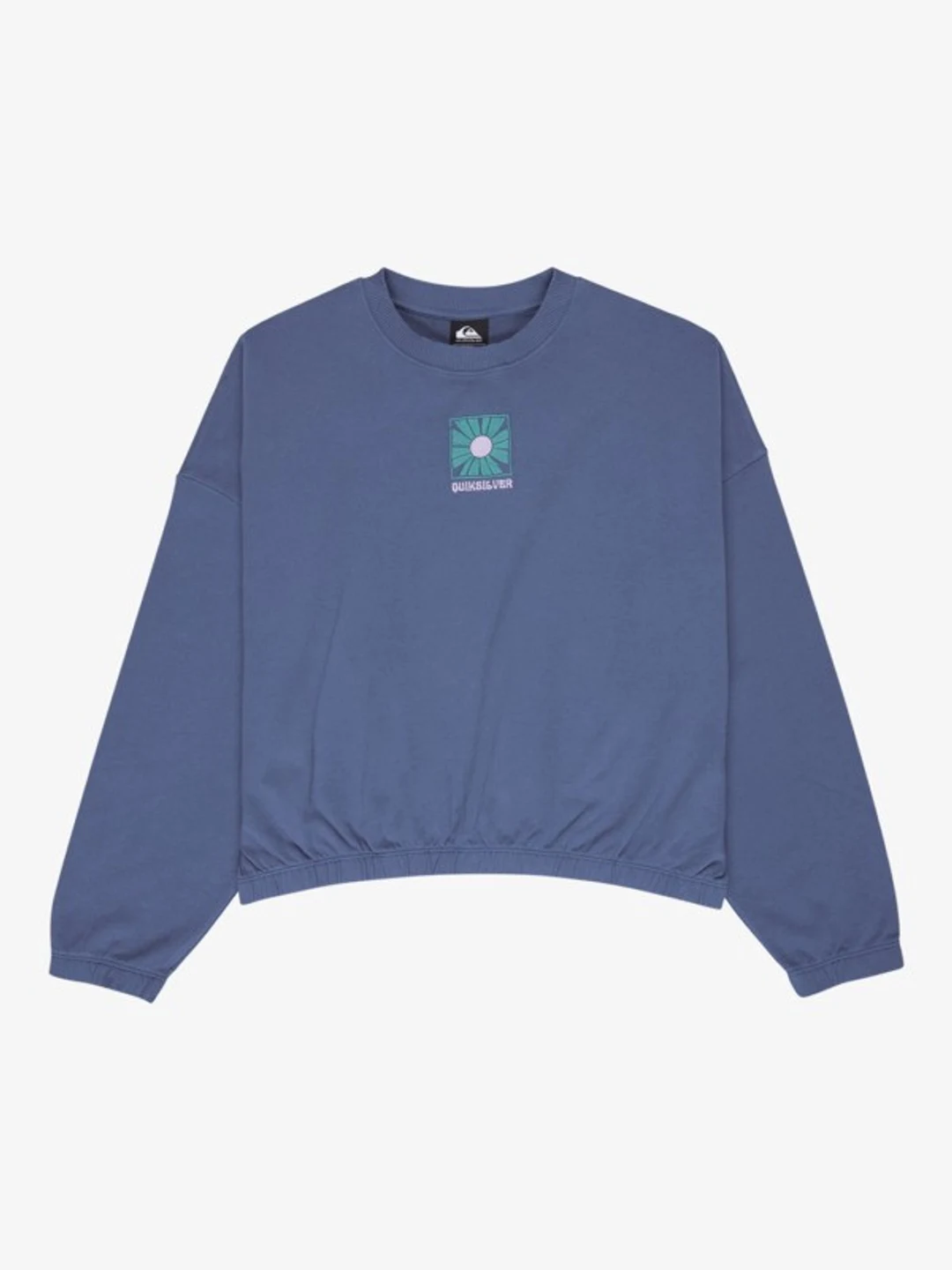 Tapah - Haut col rond pour Femme Bleu