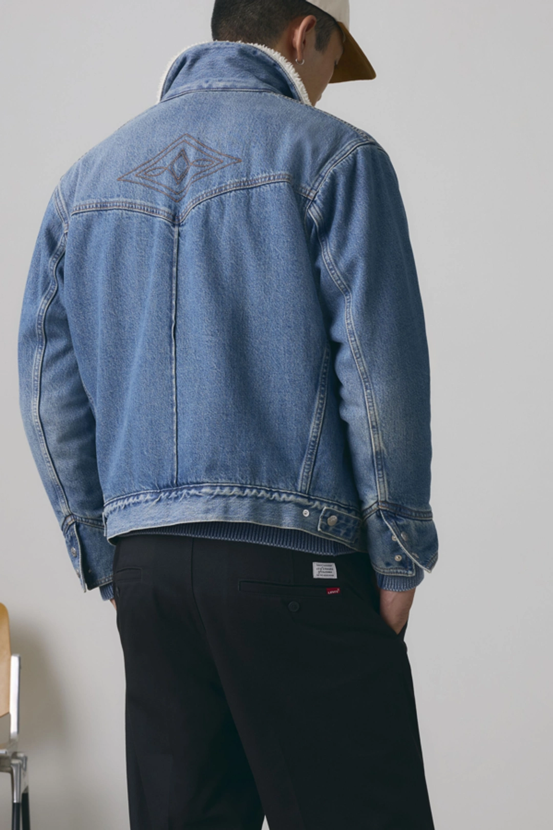 Levi's Chino XX Loose Straight - Homme - Noir / Meteorite Twill - 31X34 - 2