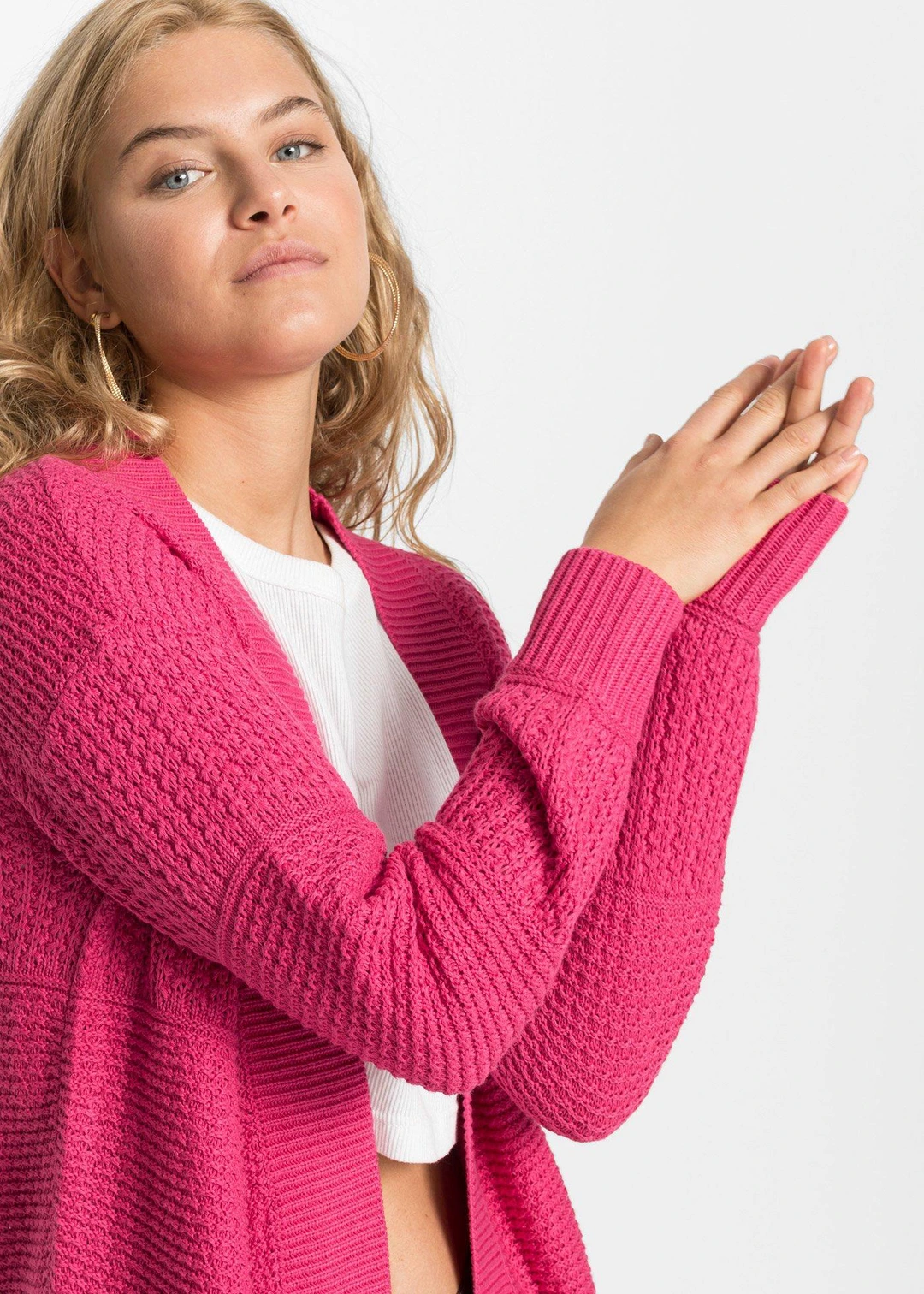 Gilet long en maille - 3