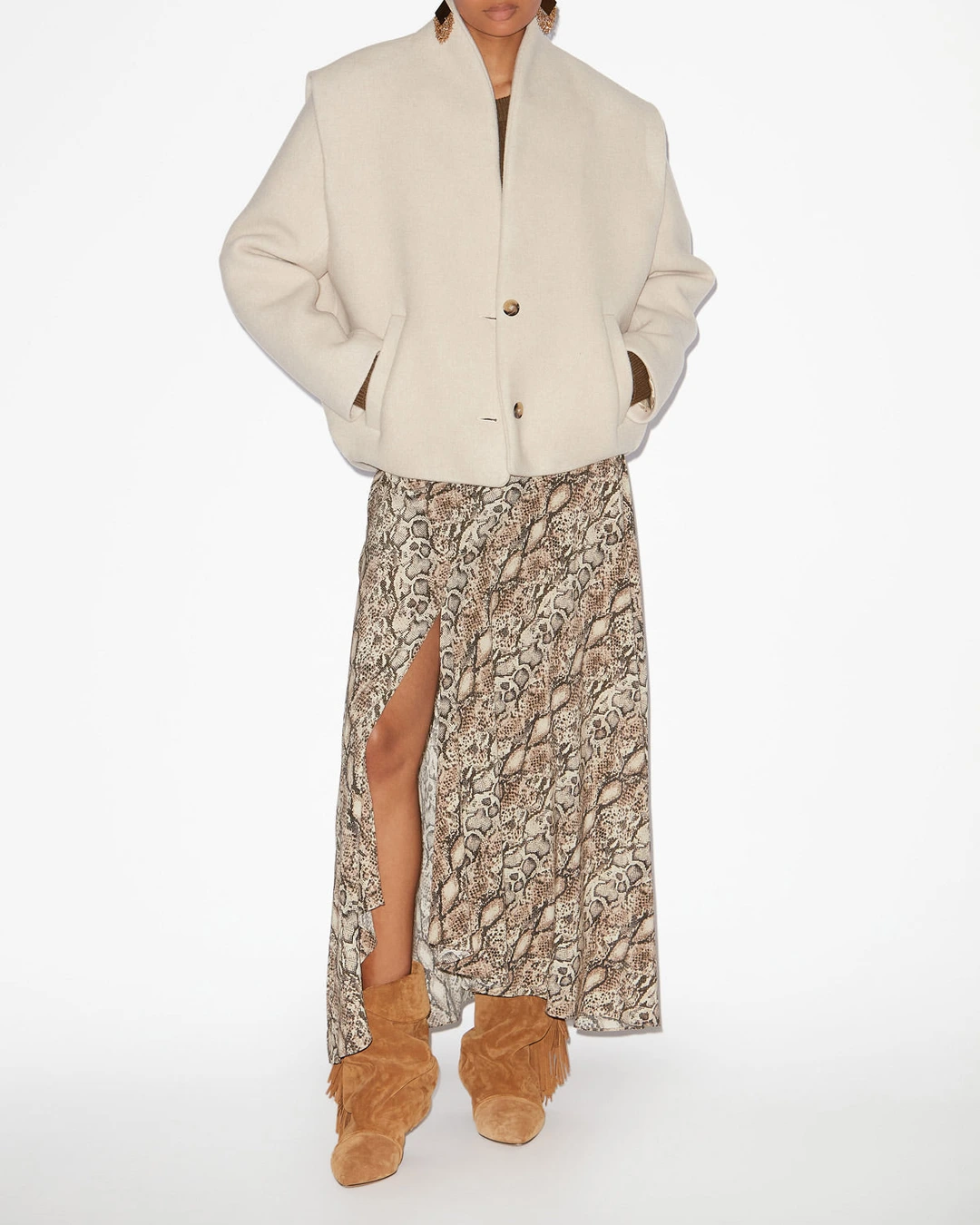 Veste Drogo - Femme - Écru - Taille 42 - 4