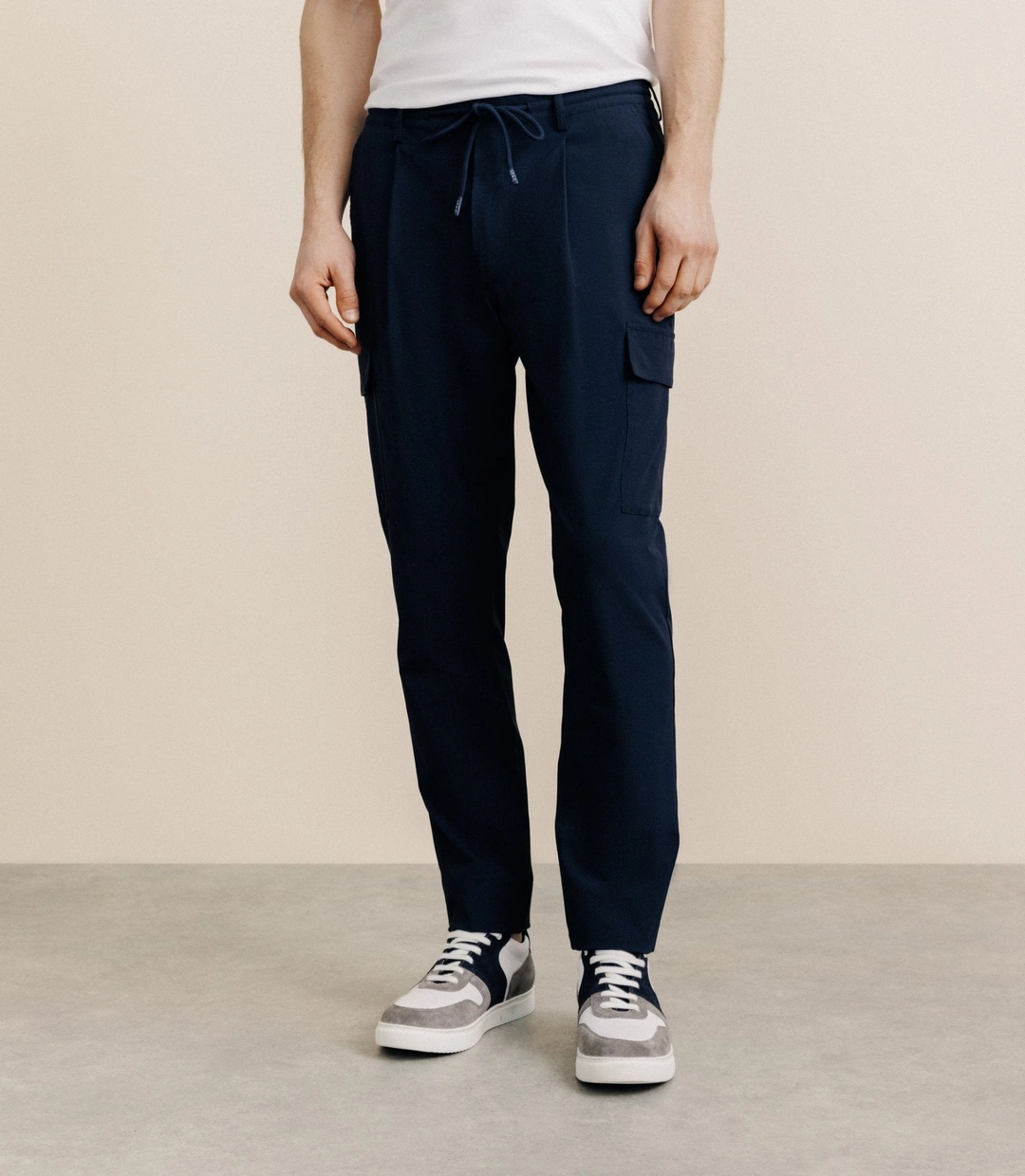 IZAC - Pantalon regular marine