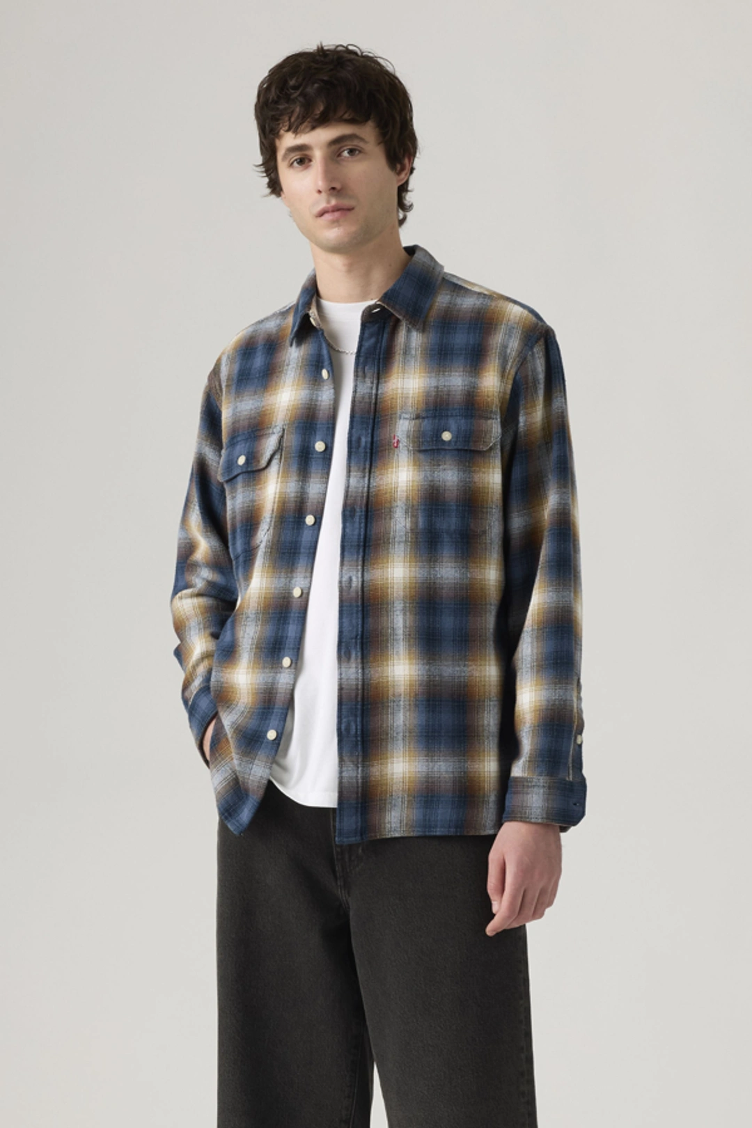Levi's Surchemise Jackson Worker - Homme - Noir / Cosmo Washed Black - 2XL - 2