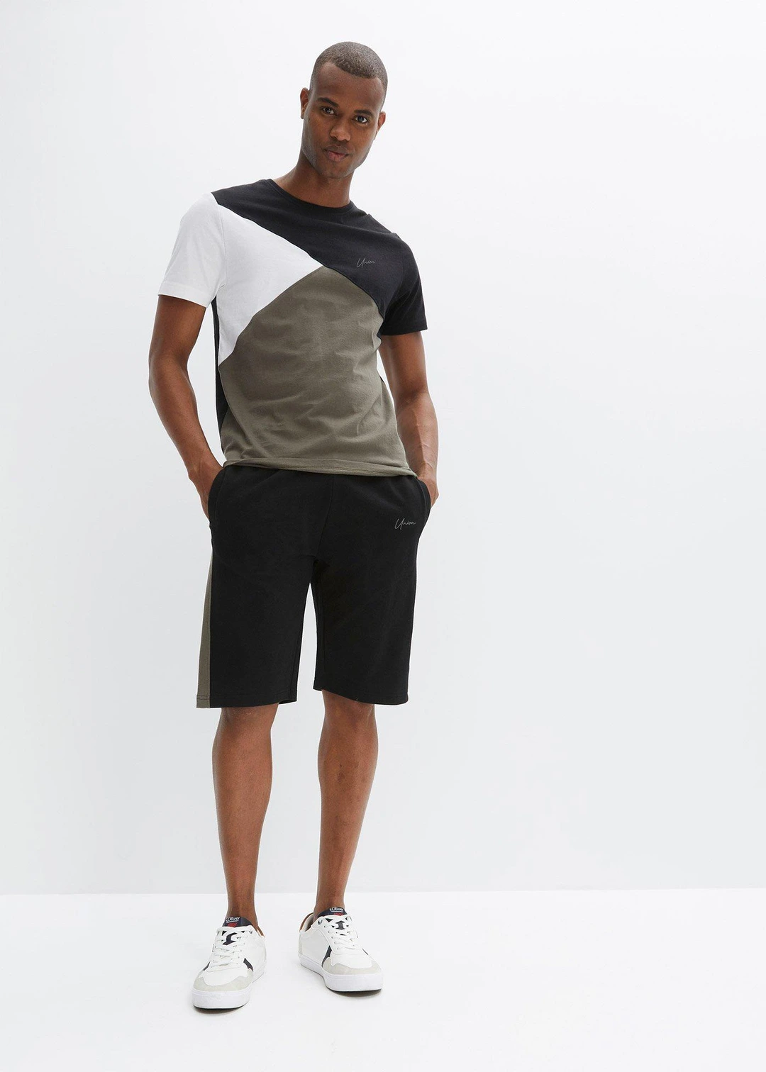 T-shirt et bermuda sweat (ens. 2 pces) - 2