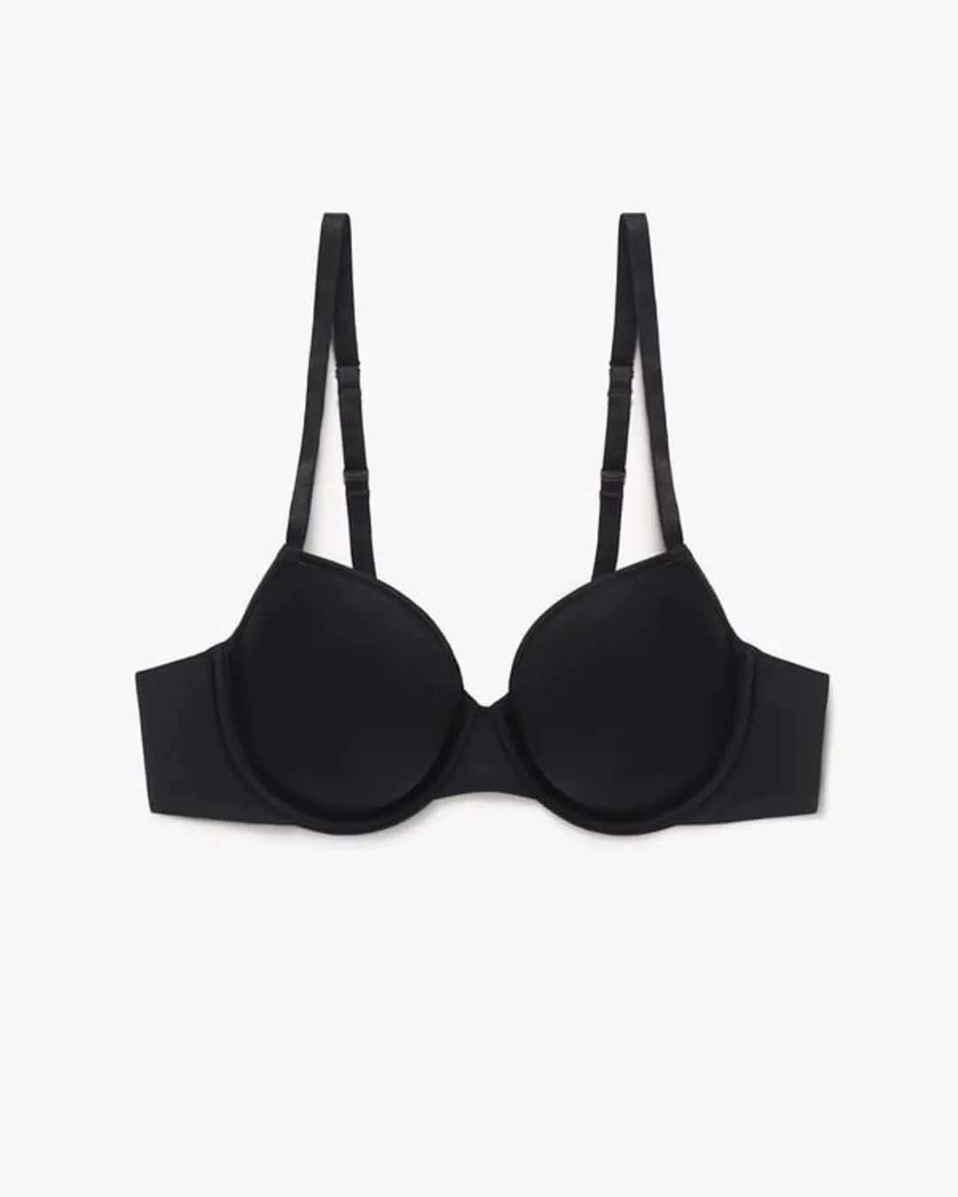 LILYSILK Soutien-gorge Soie Noir 90E Soutien Invisible Confortable Respirant Ajustable