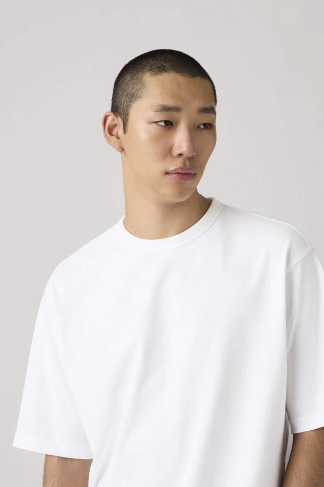 Levi's T Shirt Épais Loose - Homme - Noir / Garment Dye Jet Black - XL - 2