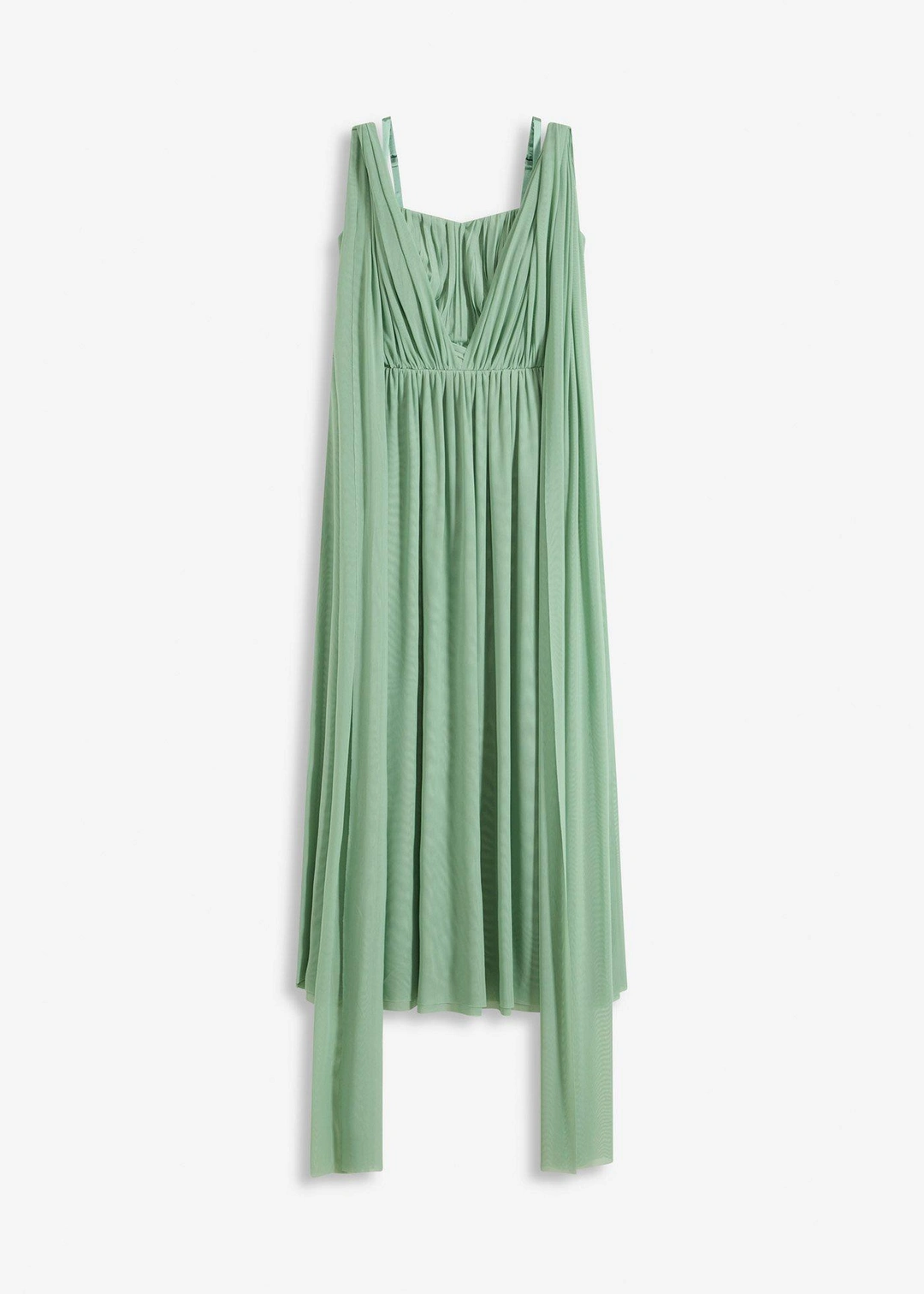 Robe longue en mesh, avec plusieurs façons de la porter
