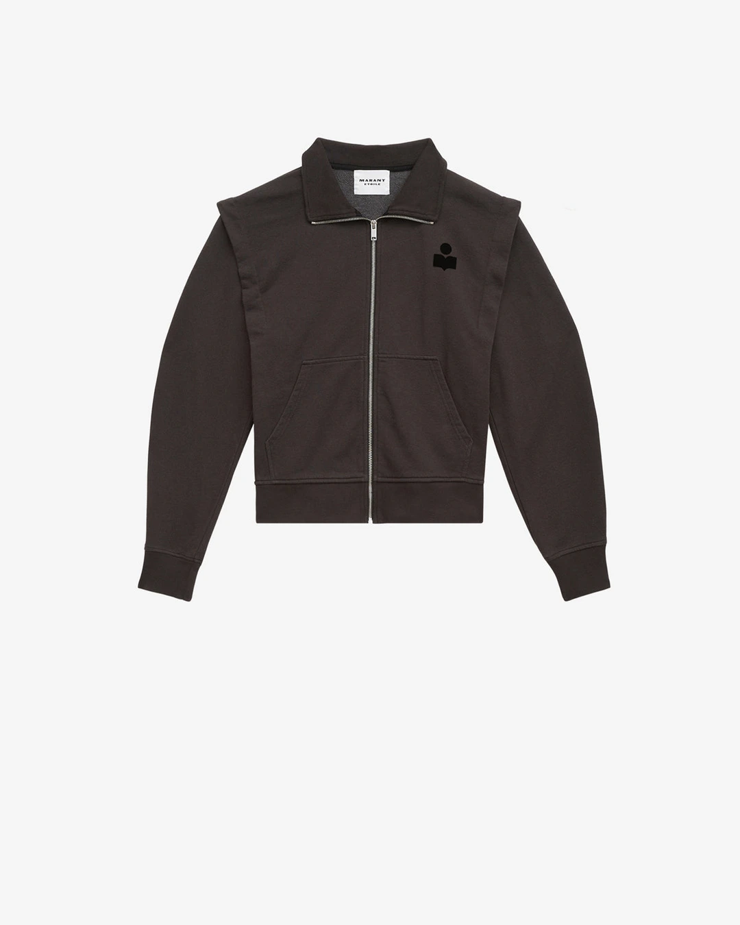 Sweatshirt Madilia - Femme - Noir Délavé - Taille 42 - Marant Étoile - 6