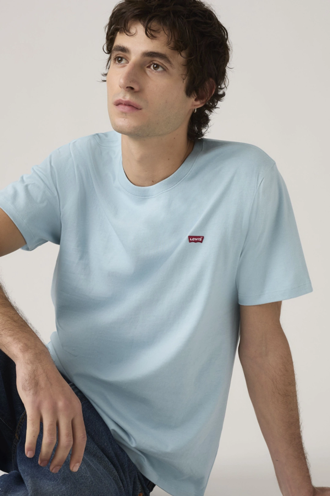 Levi's T Shirt Original Housemark - Homme - Rouge / Oxblood Red - 2XL