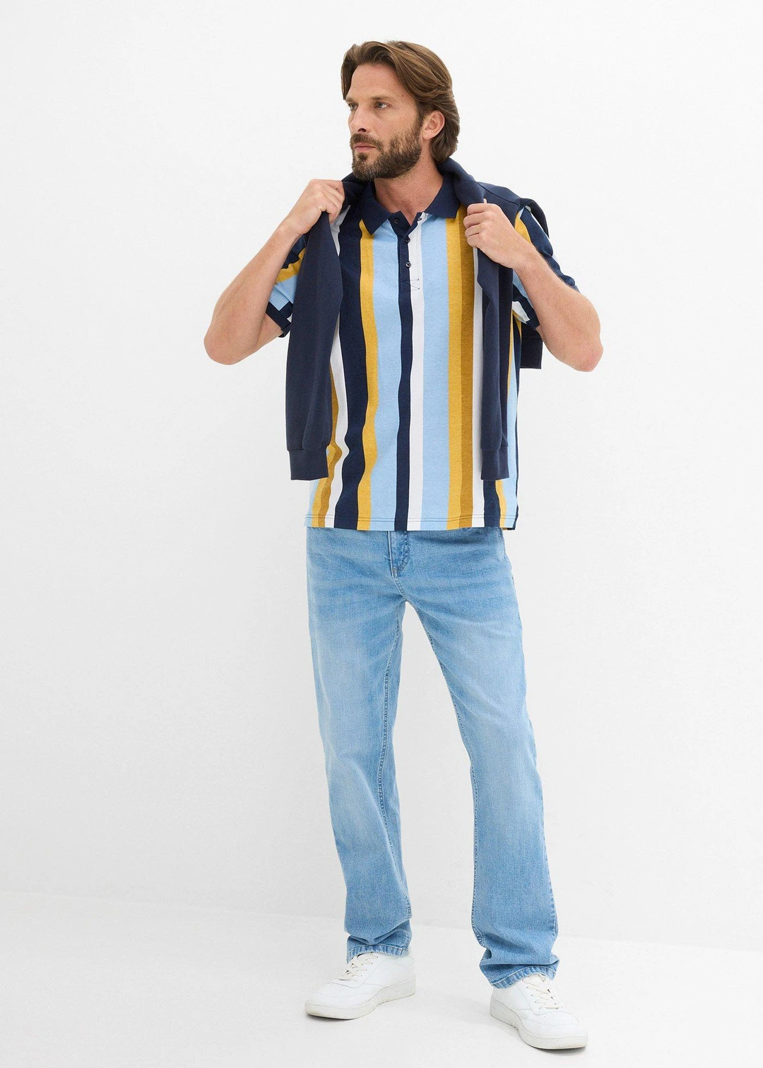 Jean extensible, coupe droite et regular - 2