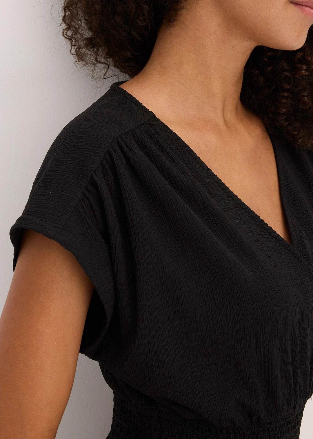 Robe en jersey crêpe aérien - 3