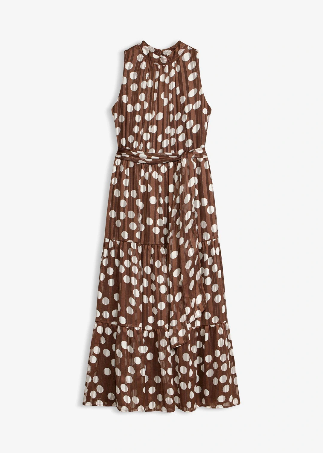 Robe en mousseline avec fil brillant