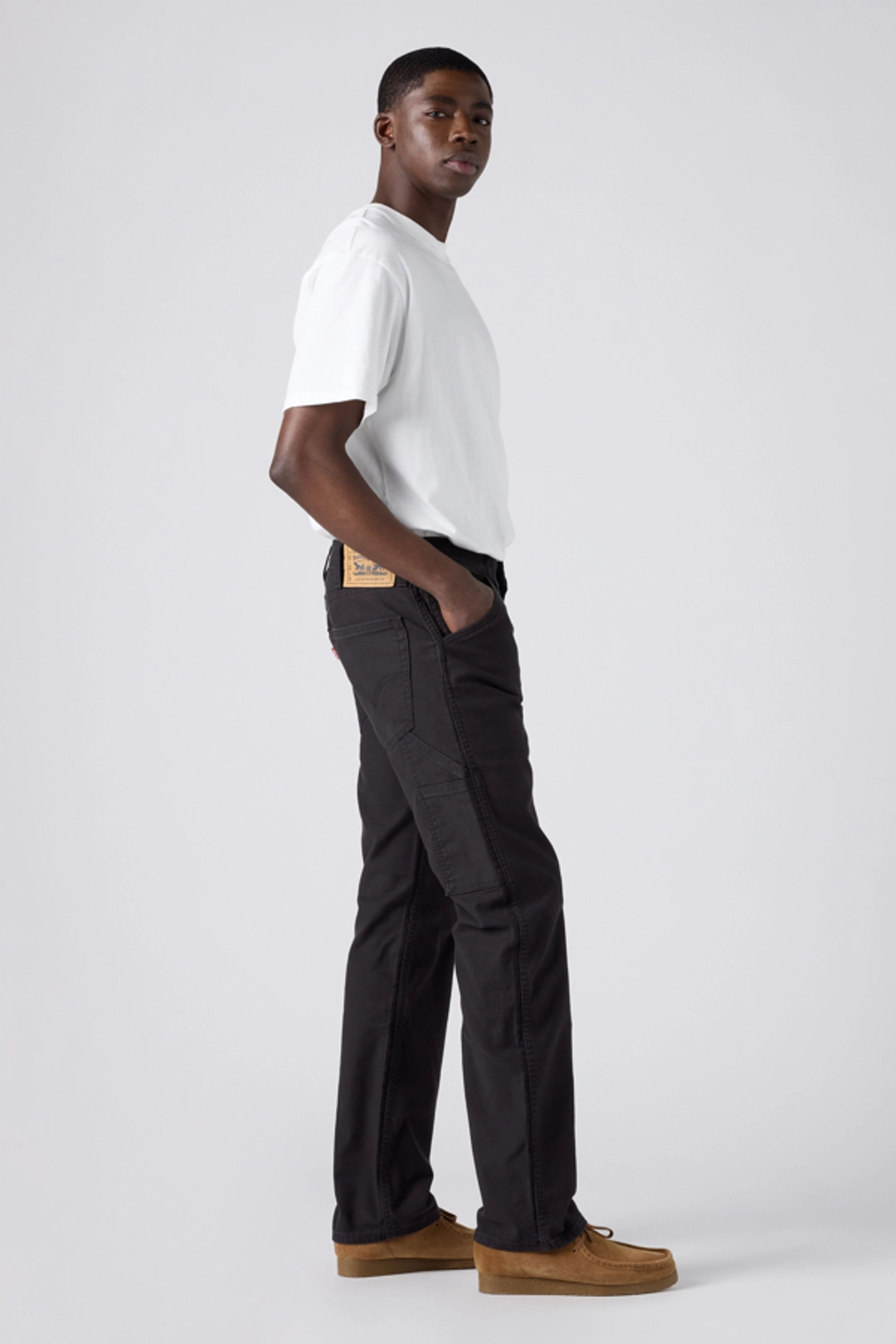 Levi's Jean 505 Regular Utility Workwear - Homme - Noir / Black Canvas Ww - 40X32 - 2