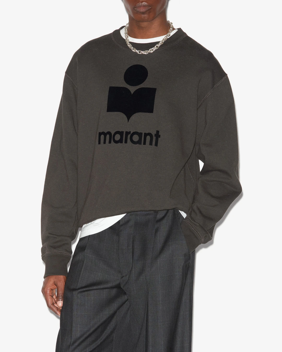 Sweatshirt Mikoy - Homme - Noir Délavé - Taille XL - 5