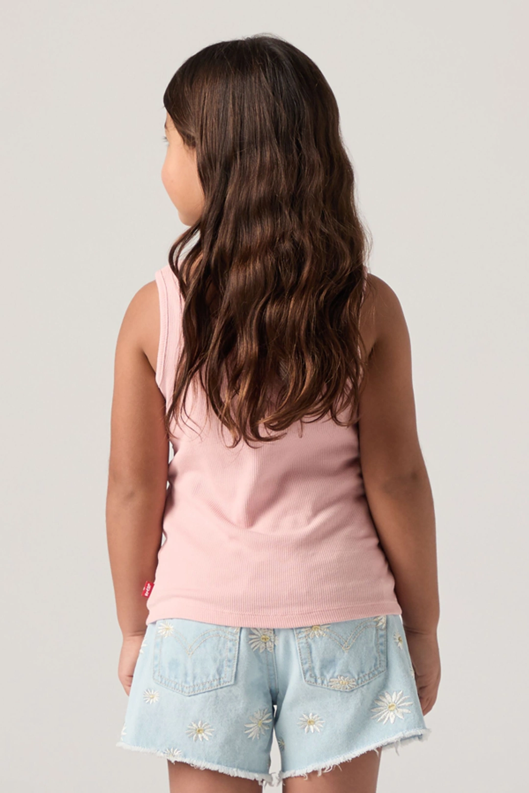 Levi's Teenager Meet And Greet Ribbed Tank Top - Femme - Rose / Coral Blush - 14A - 2
