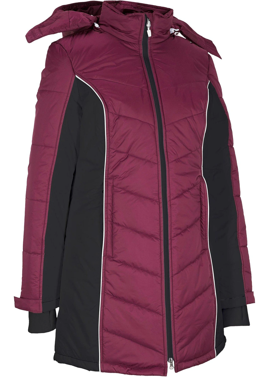 Manteau de ski matelassé technique, imperméable