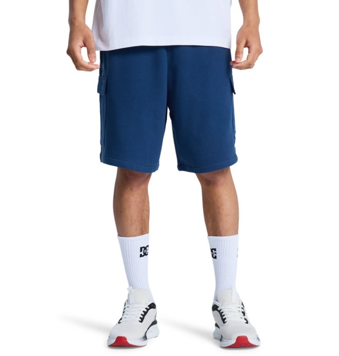 Flow Down - Short en molleton Bleu Homme