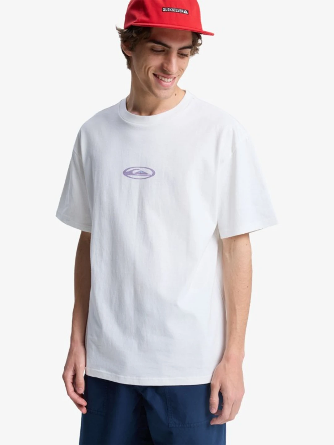 Flowers Surfing - T-Shirt à manches courtes pour Homme Blanc
