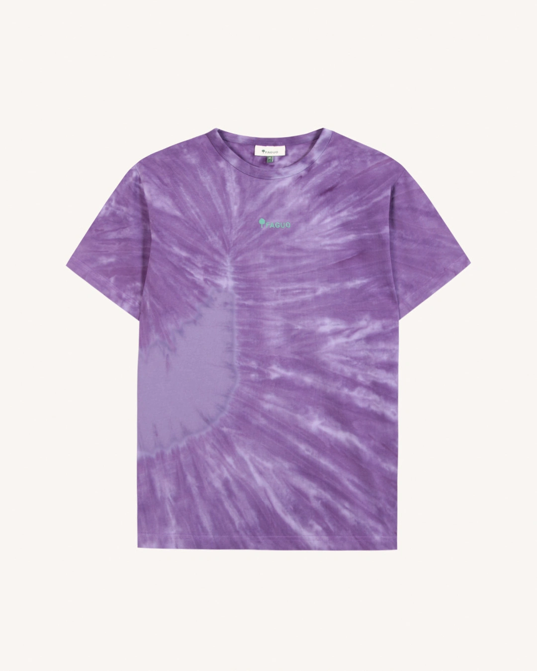 T-shirt tye and dye vert menthe - LUGNY - 2