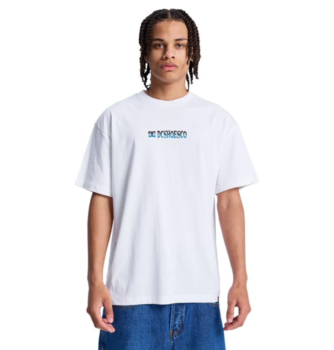 Meditating - T-Shirt à manches courtes Blanc Homme