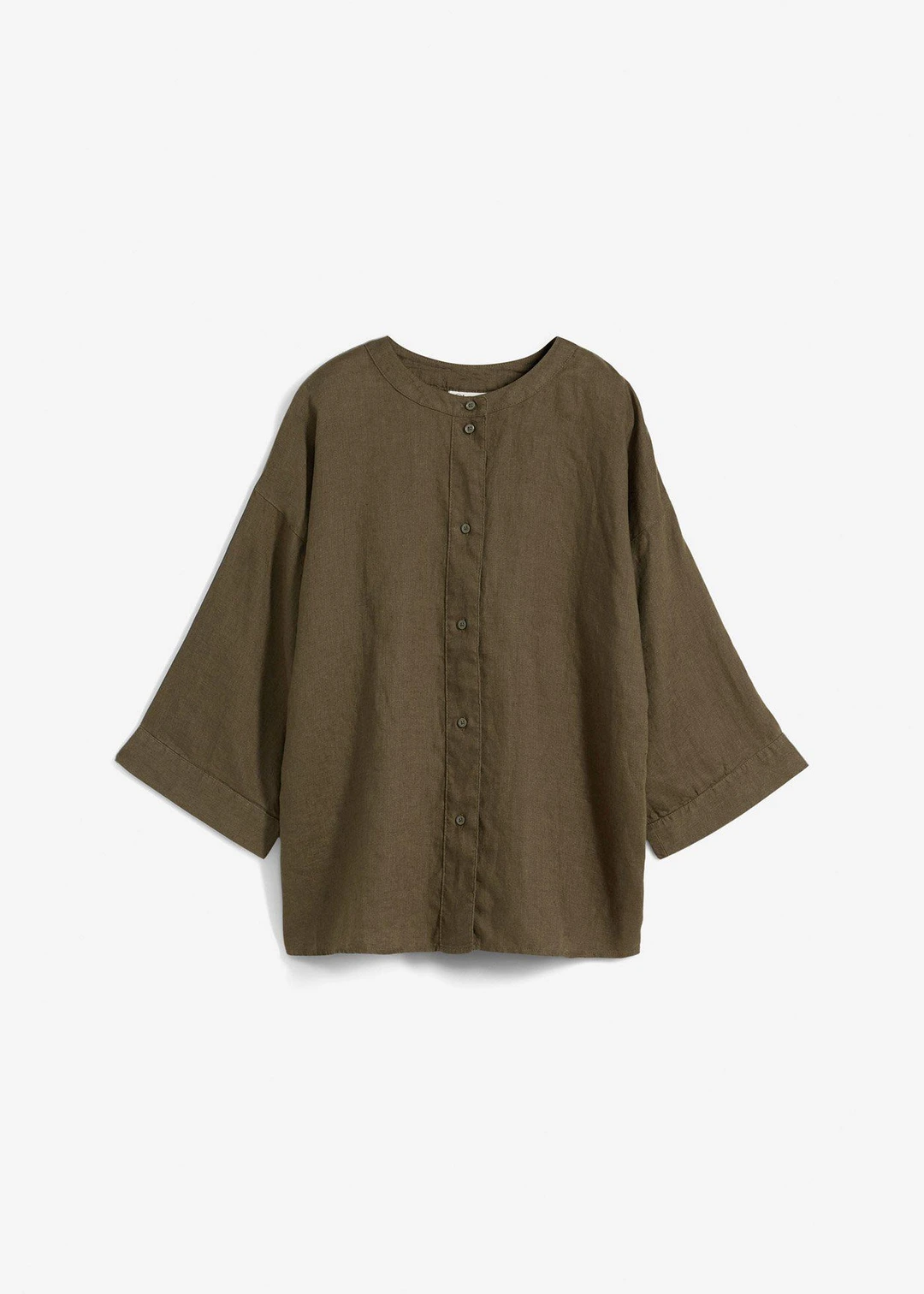Chemisier oversize 100% lin