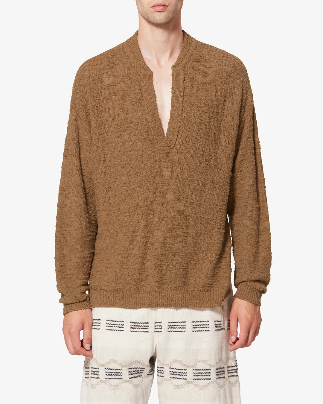 Pull Arnold - Homme - Écru - Taille XL - 5