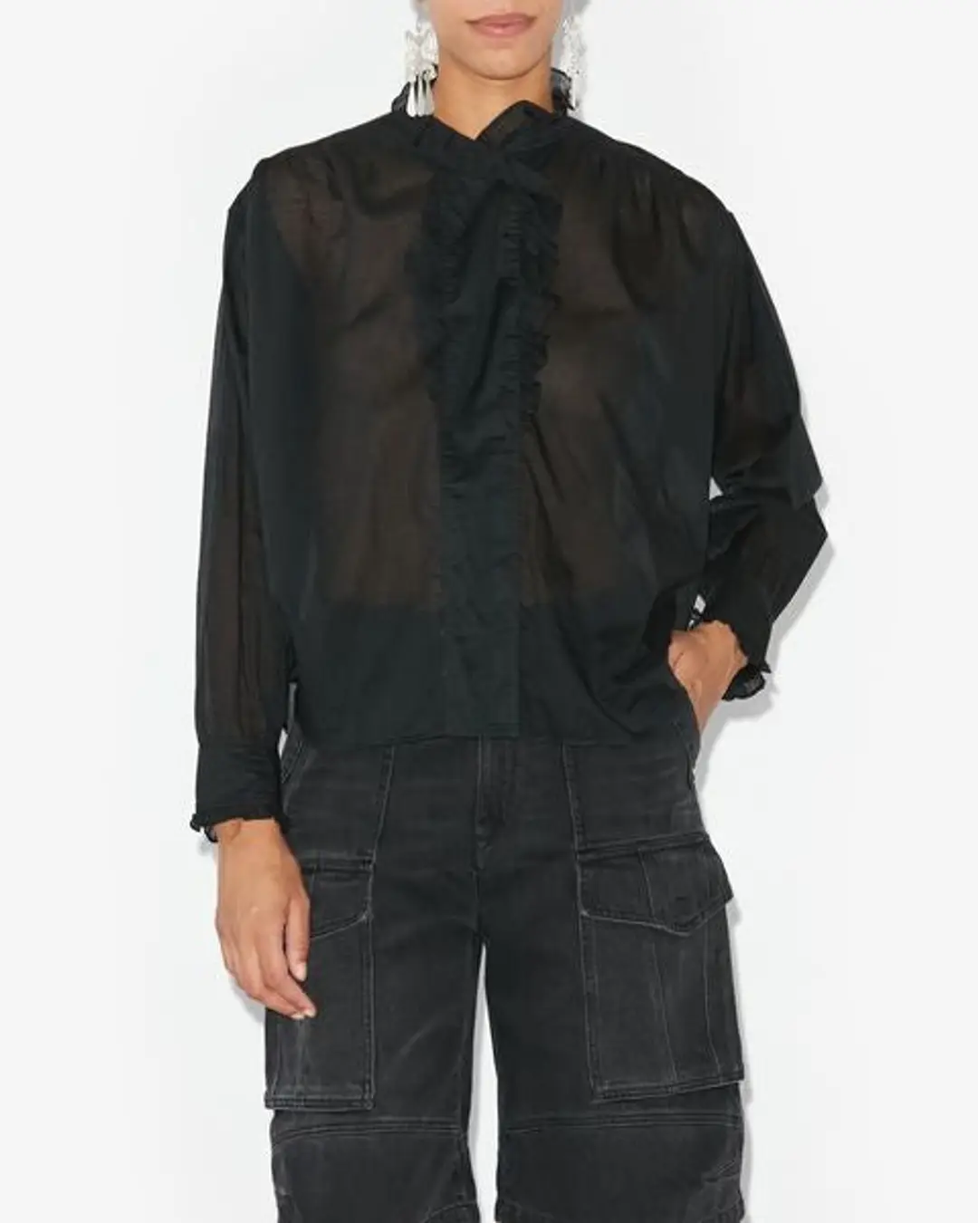 Haut Pamias - Femme - Noir - Taille 40 - Marant Étoile - 11