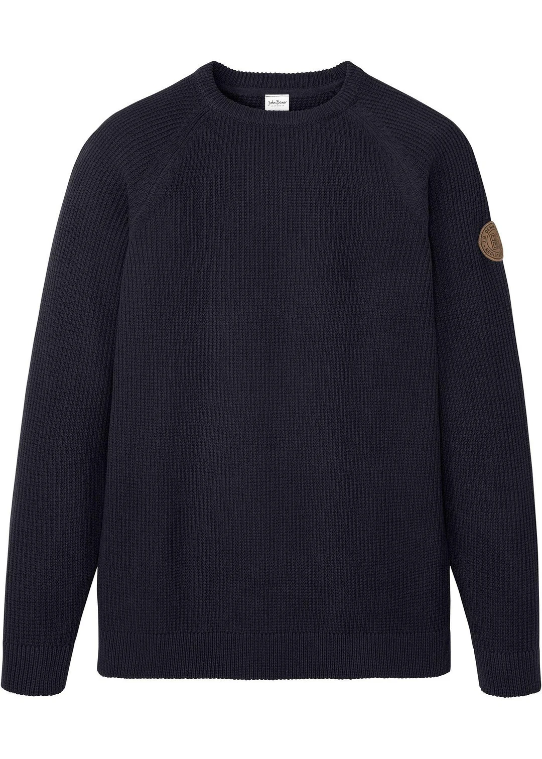 Pull en grosse maille avec coton recyclé
