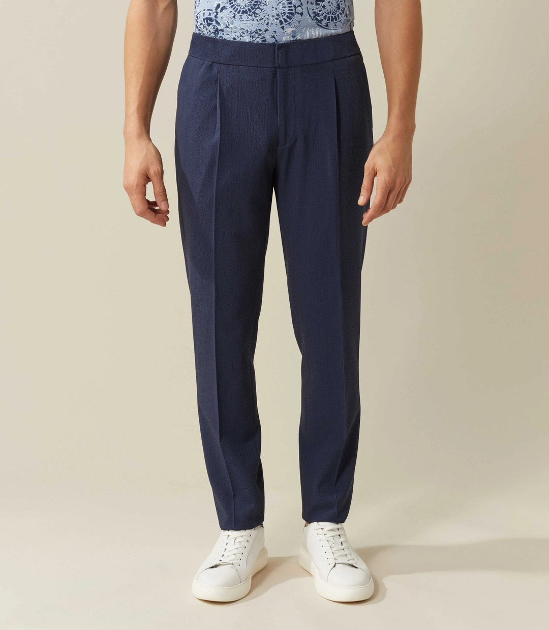 IZAC - Pantalon ville marine ''Istin''