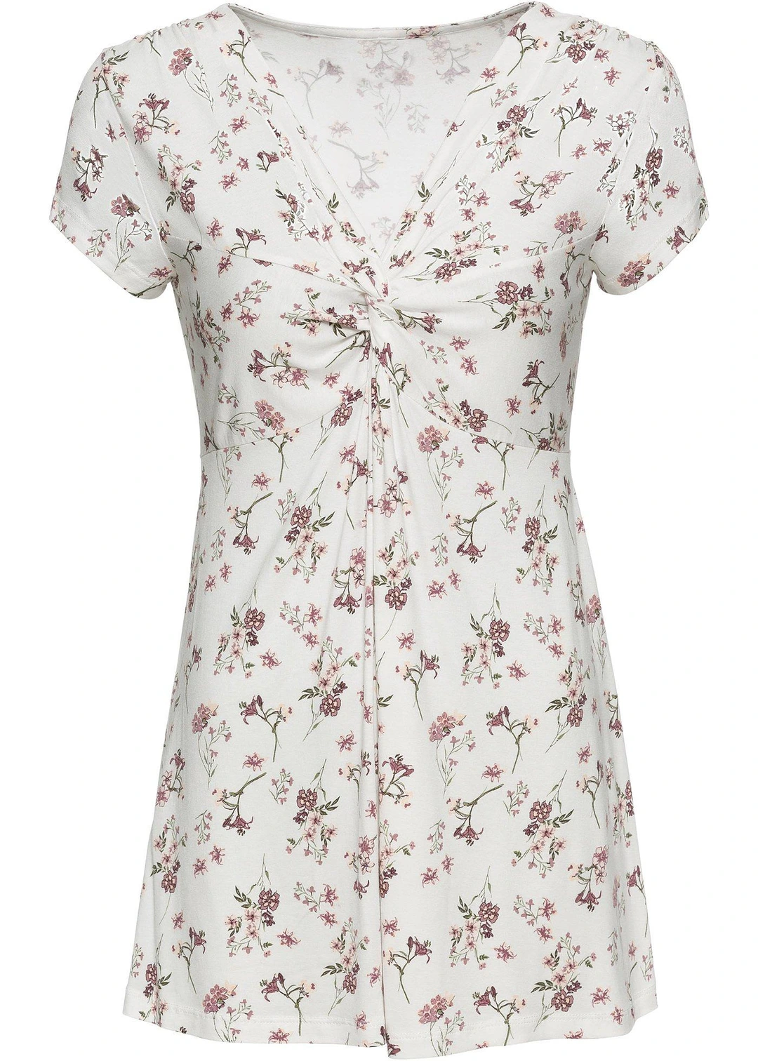 T-shirt en viscose extensible