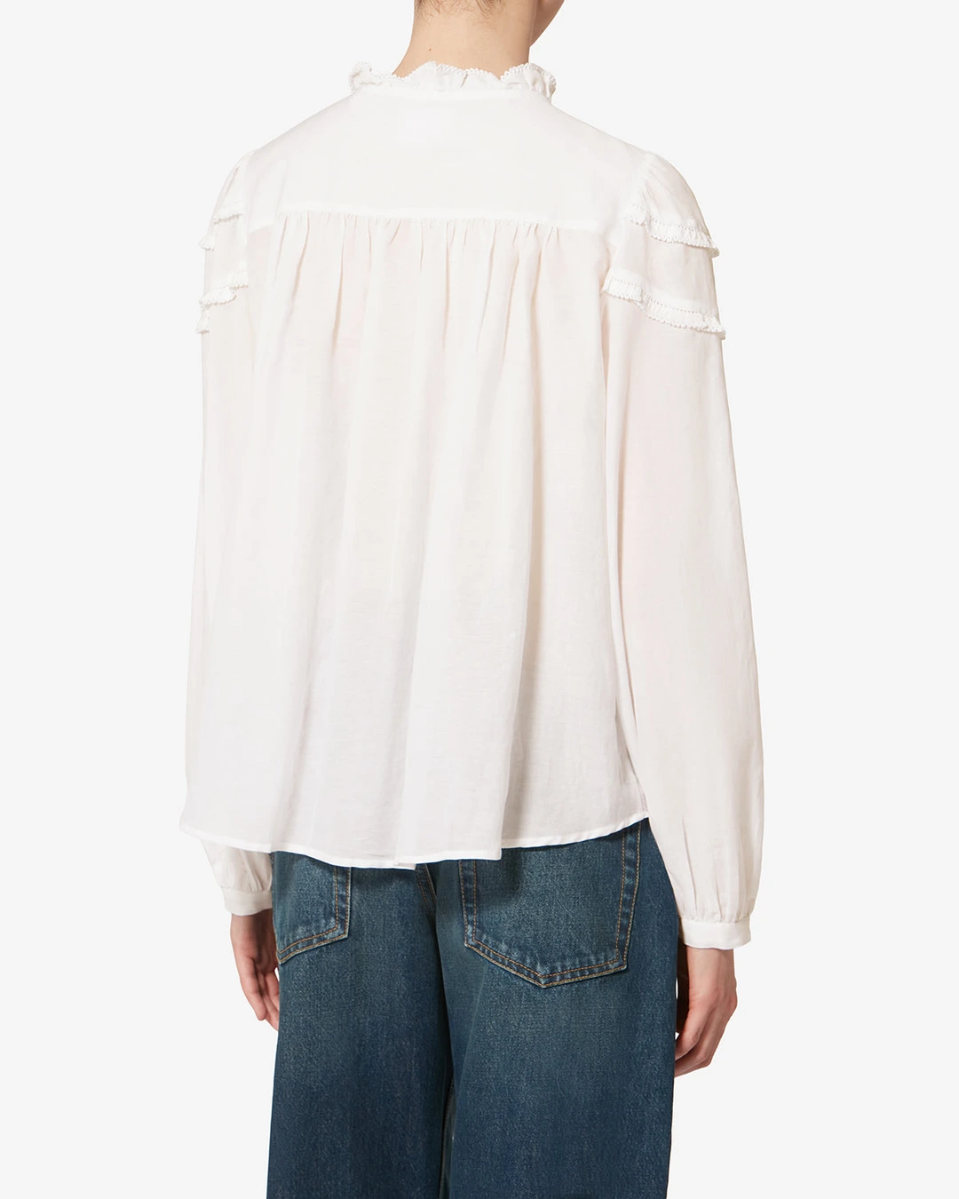 Top Christa - Femme - Blanc/blanc - Taille42 - Marant Étoile - 3